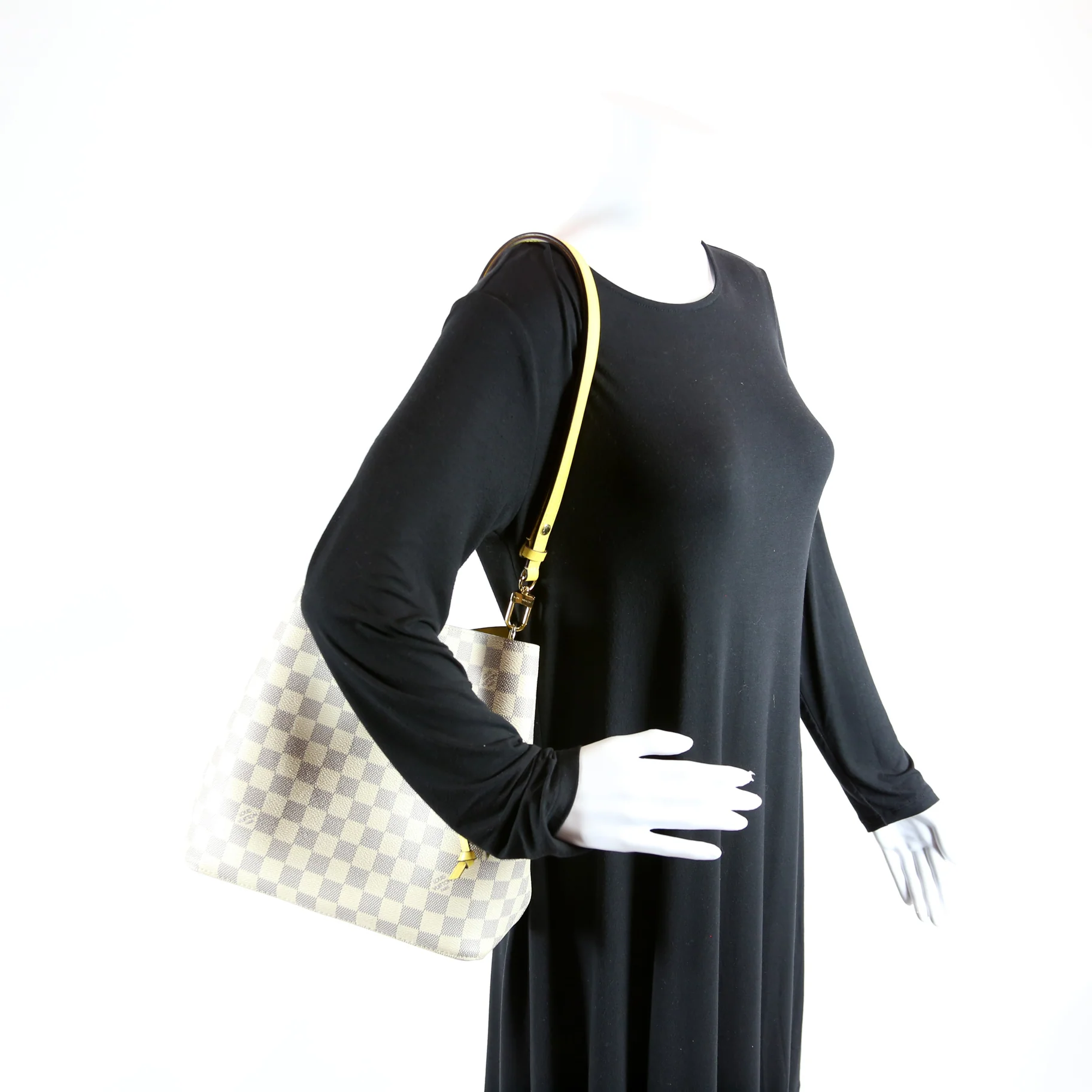 Neonoe Damier Azur Yellow - Image 9