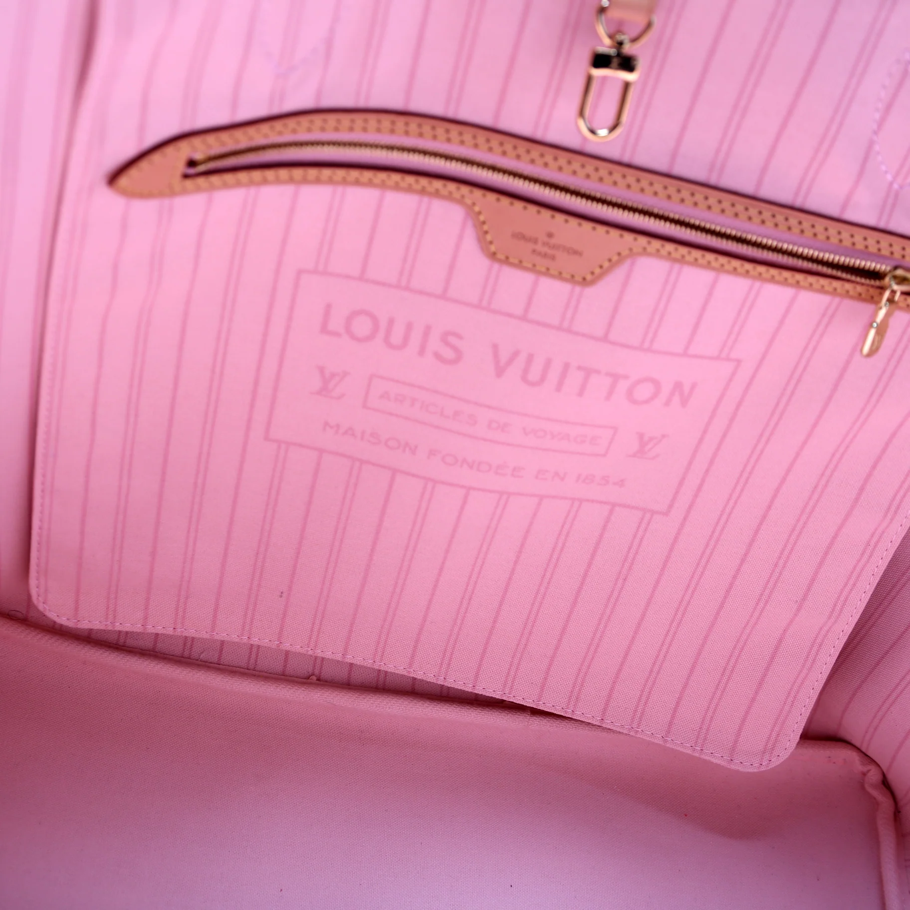 Neverfull GM Damier Azur Pink - Image 7