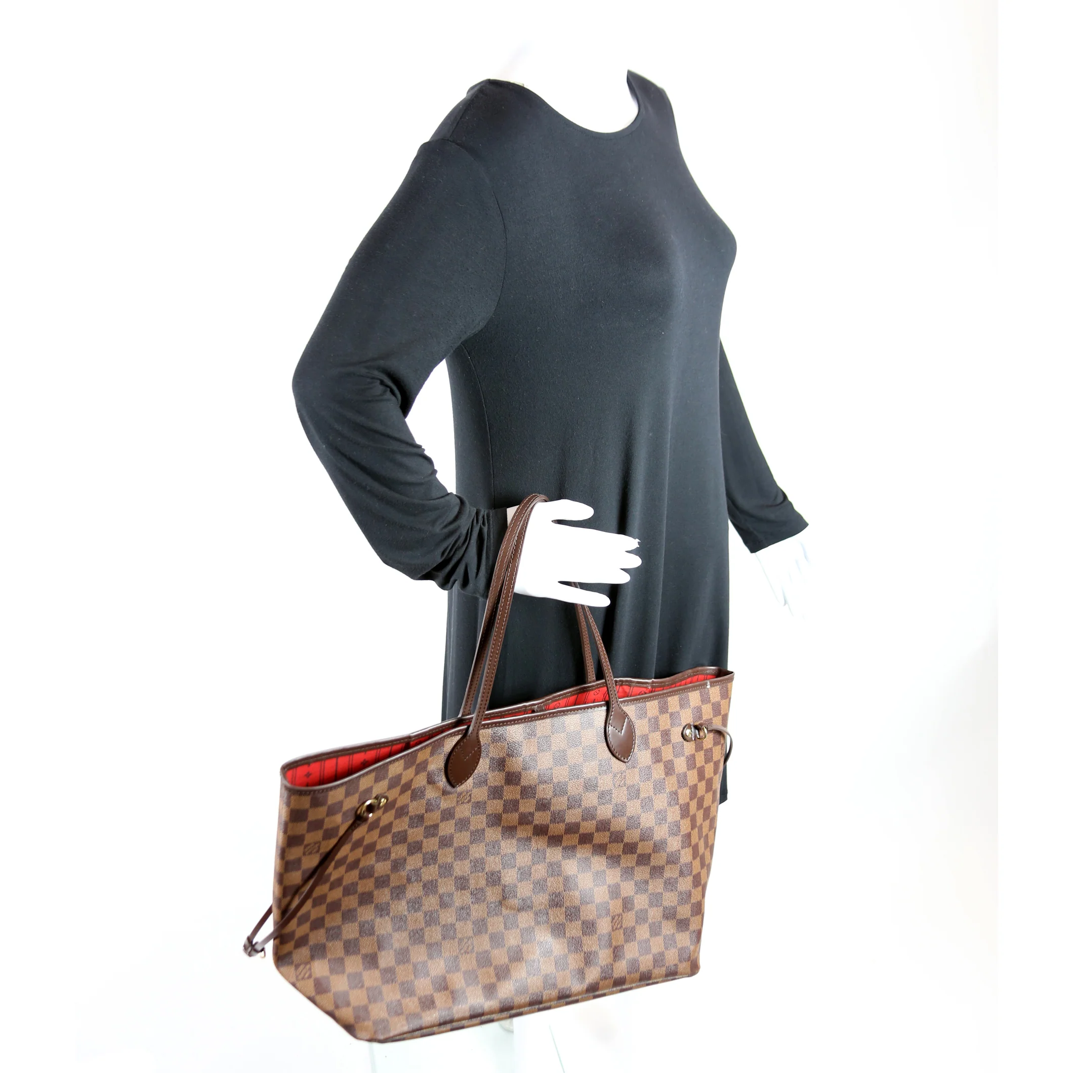 Neverfull GM Damier Ebene Red - Image 11