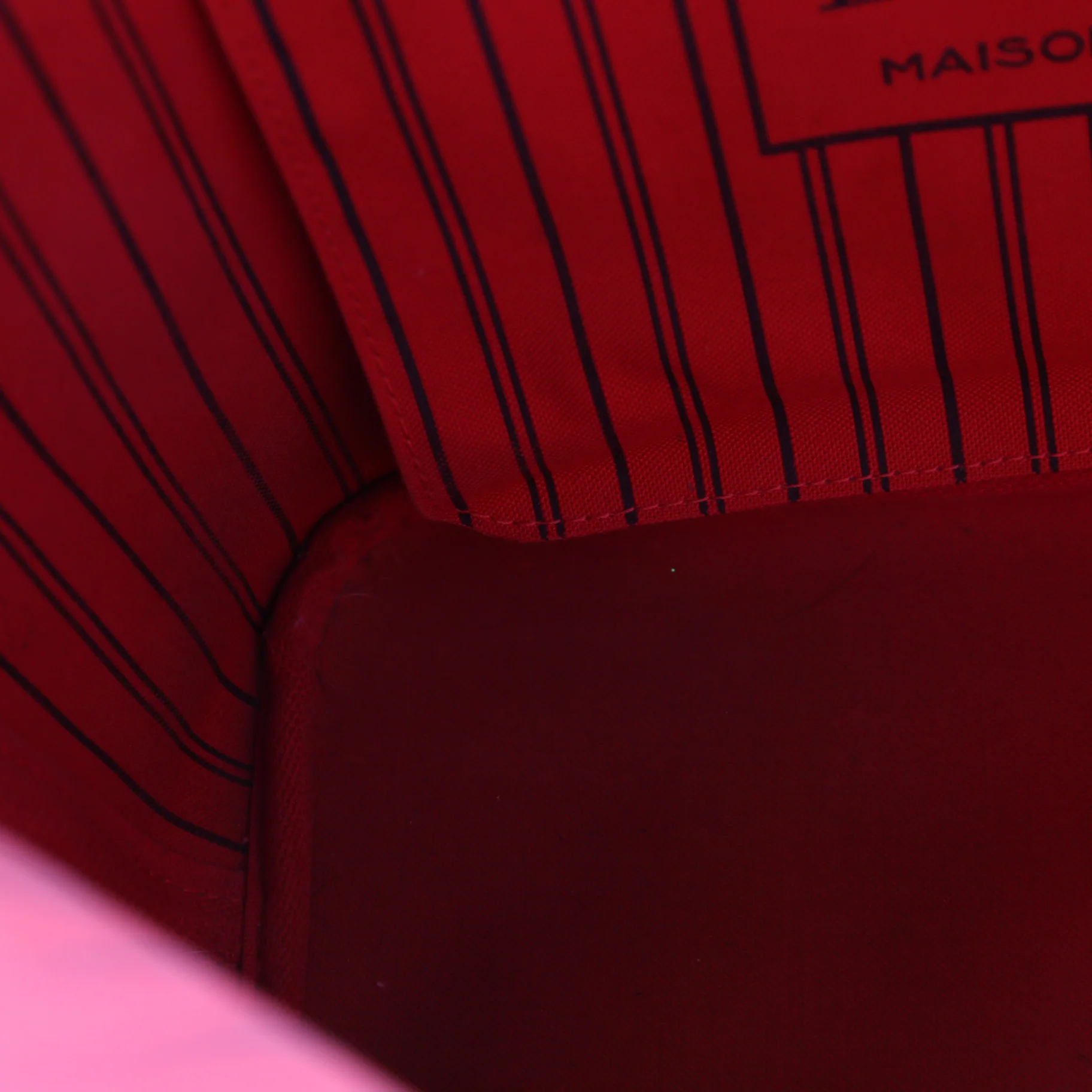 Neverfull MM Damier Ebene Red - Image 10