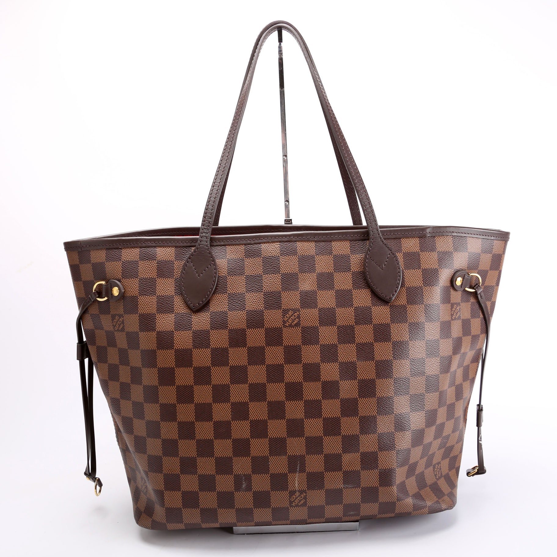 Neverfull MM Damier Ebene Red - Image 3