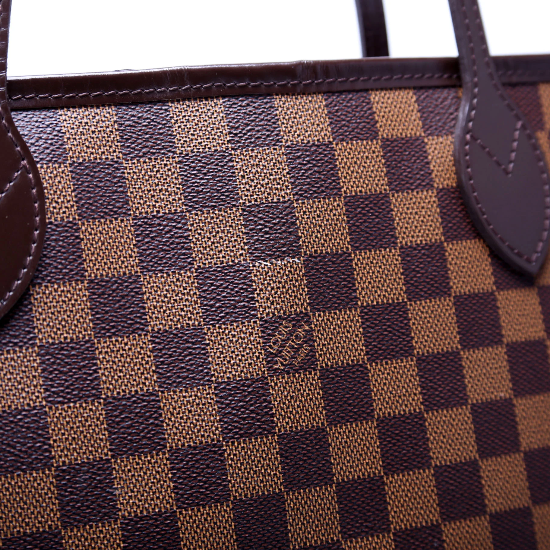 Neverfull MM Damier Ebene Red - Image 6