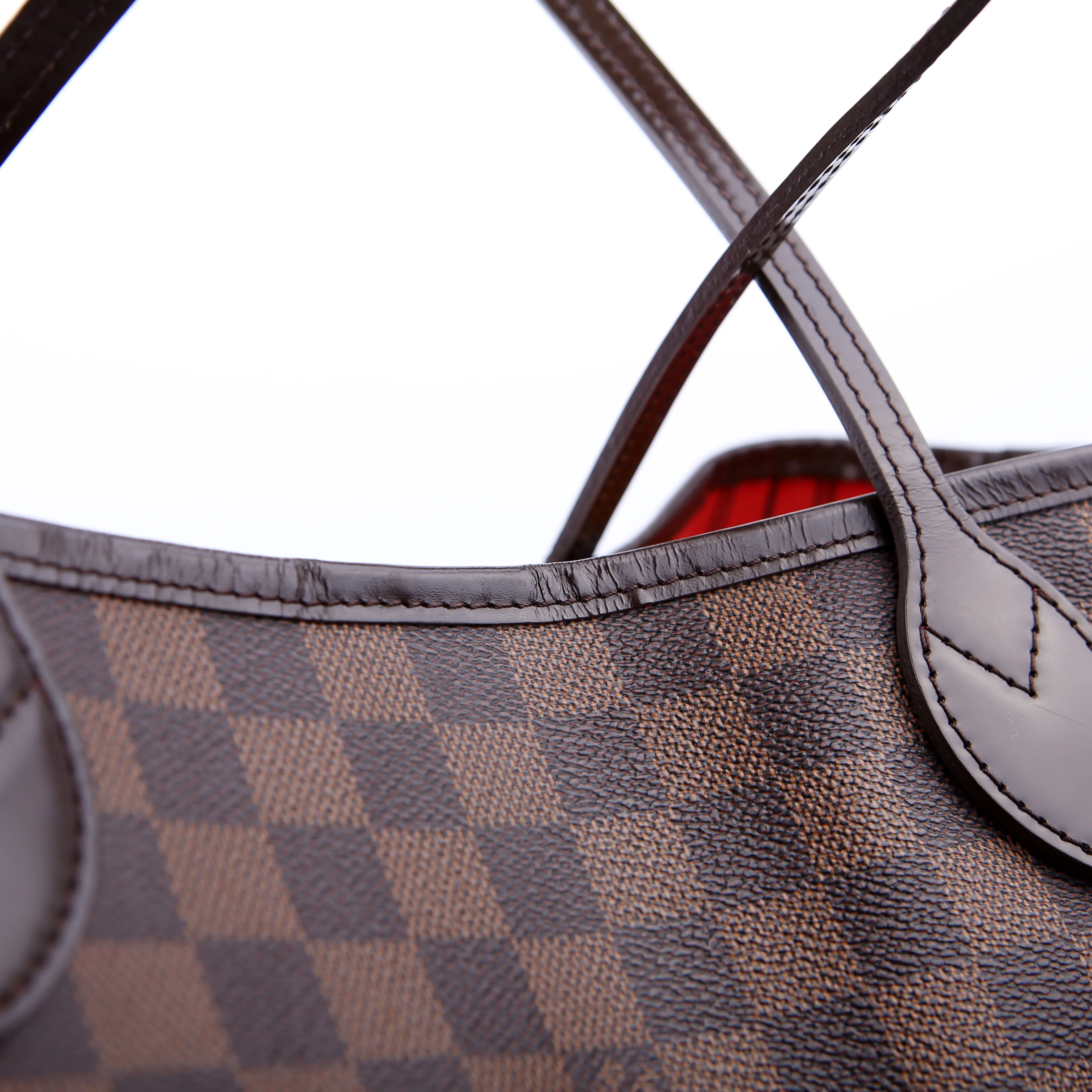 Neverfull MM Damier Ebene Red - Image 11