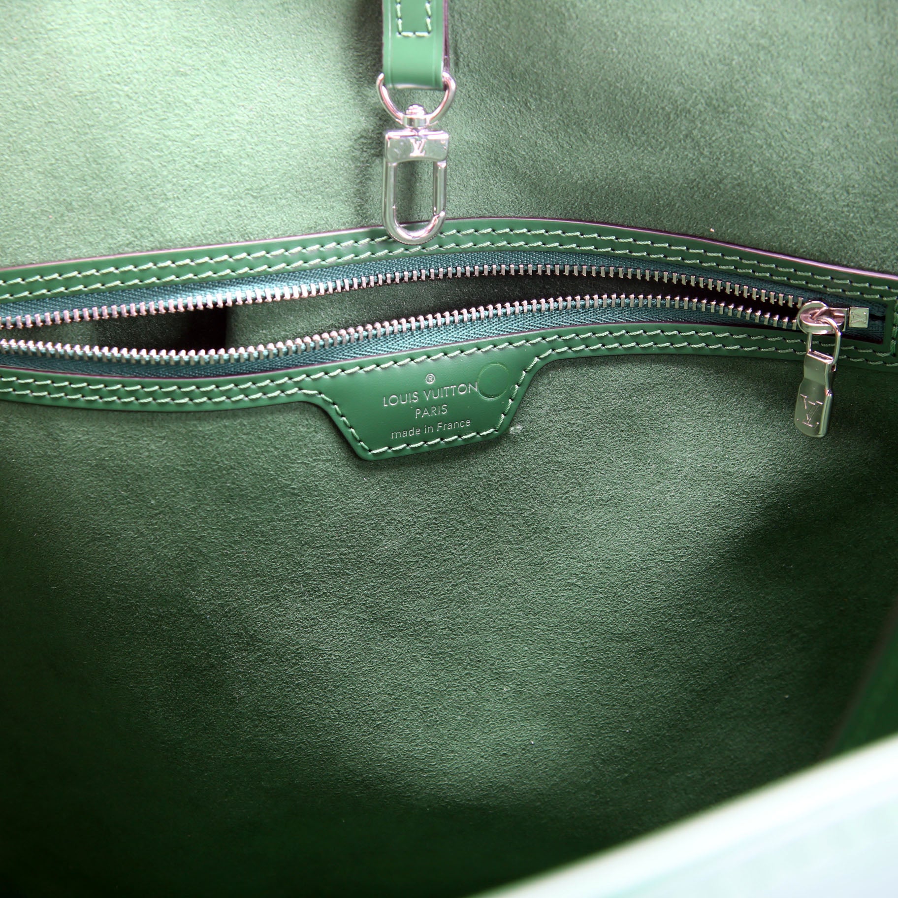 Neverfull MM Epi Leather Green - Image 11