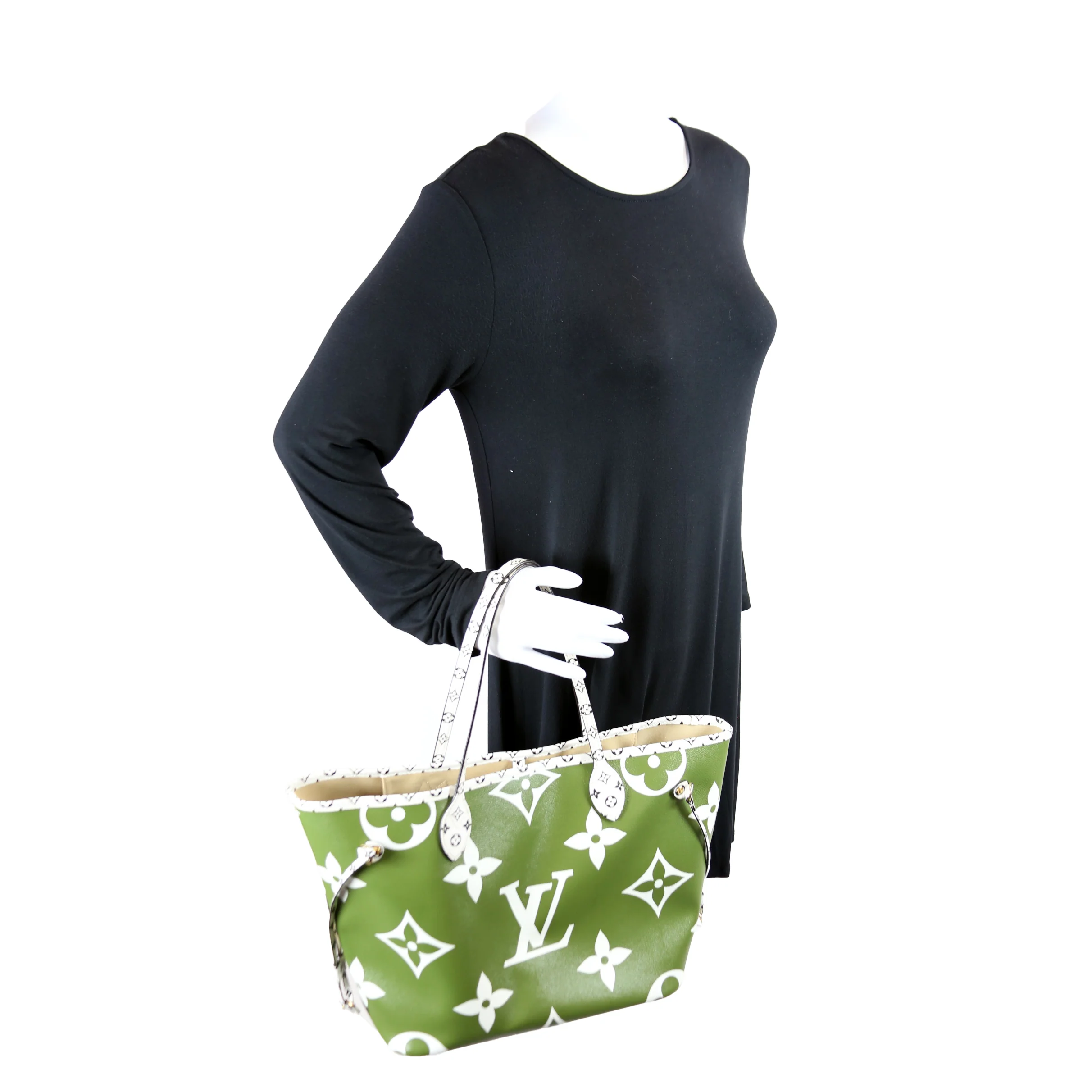 Neverfull MM Giant Monogram W/Wallet - Image 12