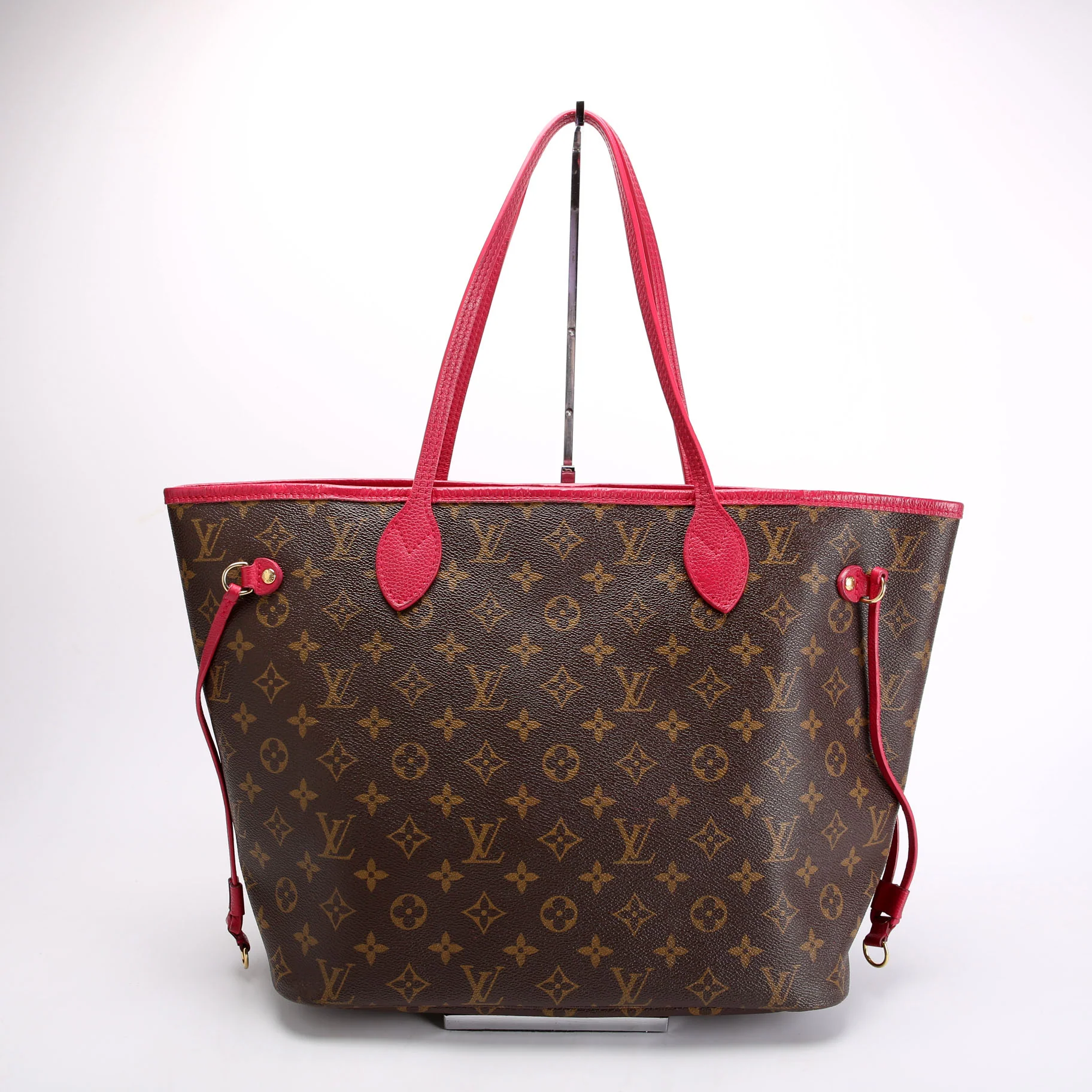 Neverfull MM Ikat Monogram Pink - Image 3
