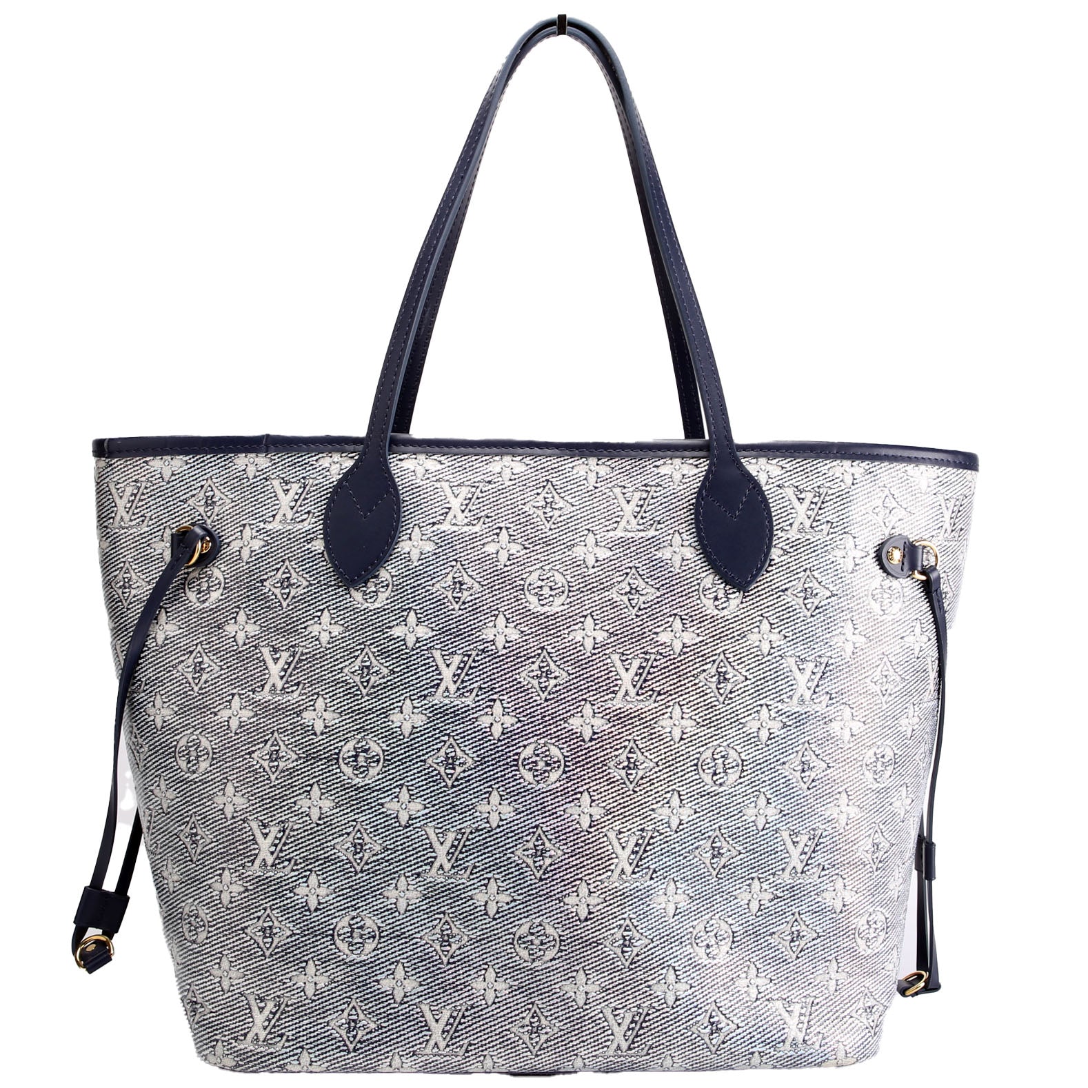 Neverfull MM Monoglam Navy