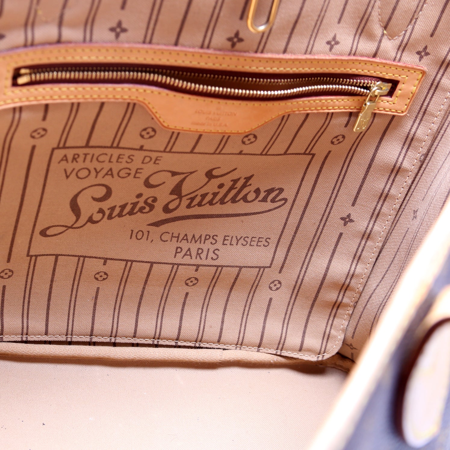 Neverfull MM Monogram Beige - Image 7