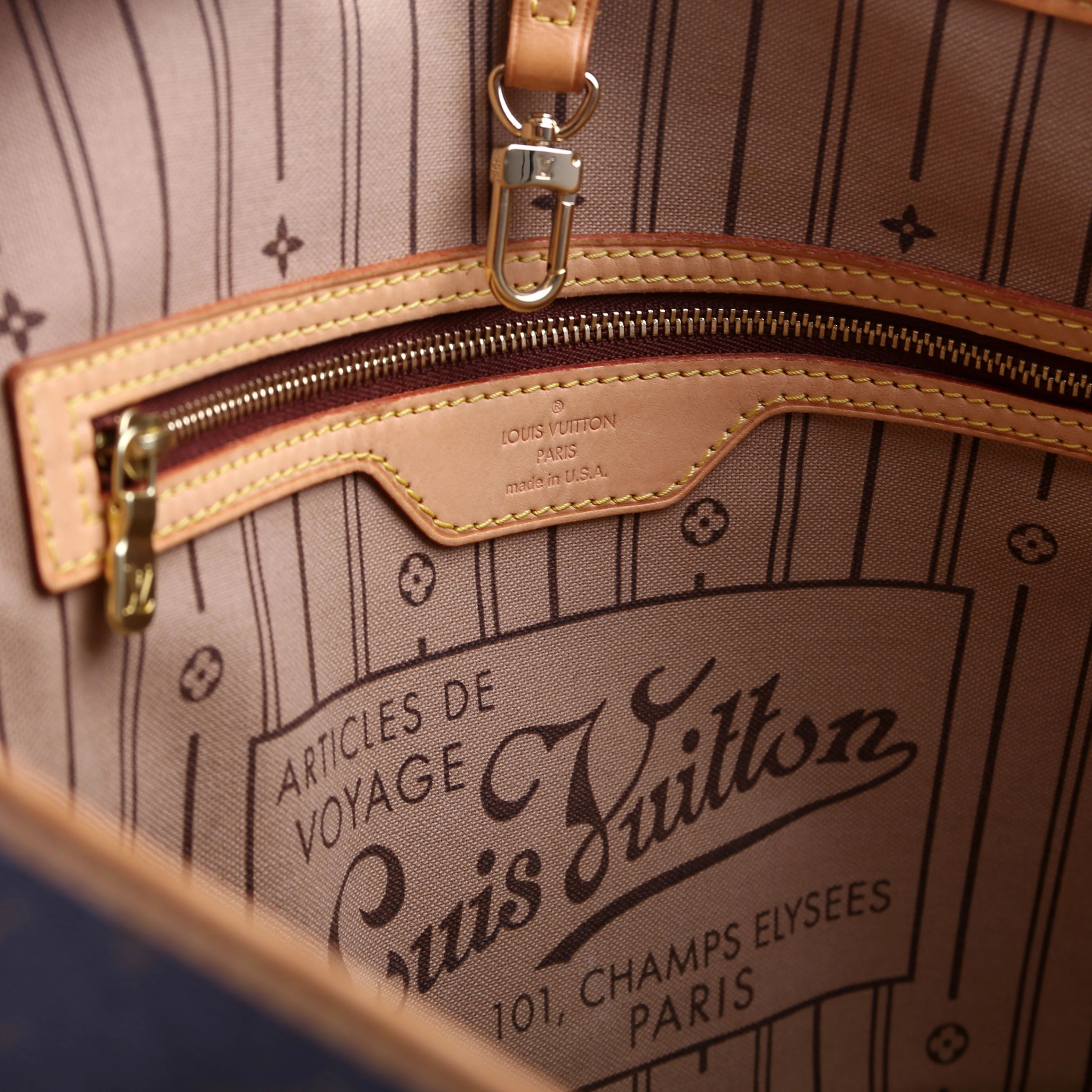 Neverfull MM Monogram Beige - Image 9