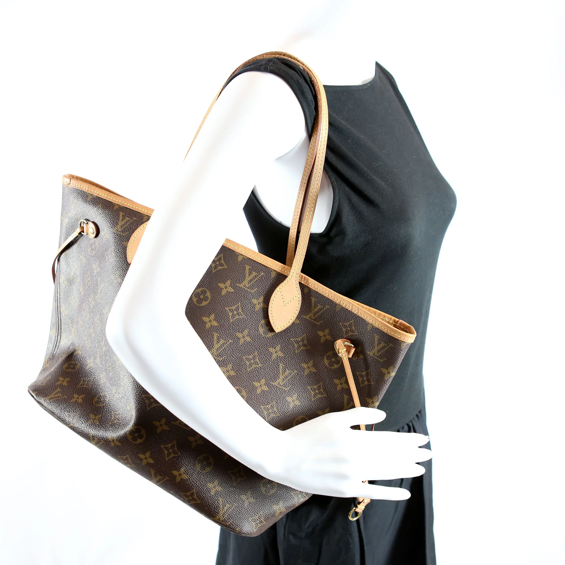 Neverfull MM Monogram Brown - Image 14