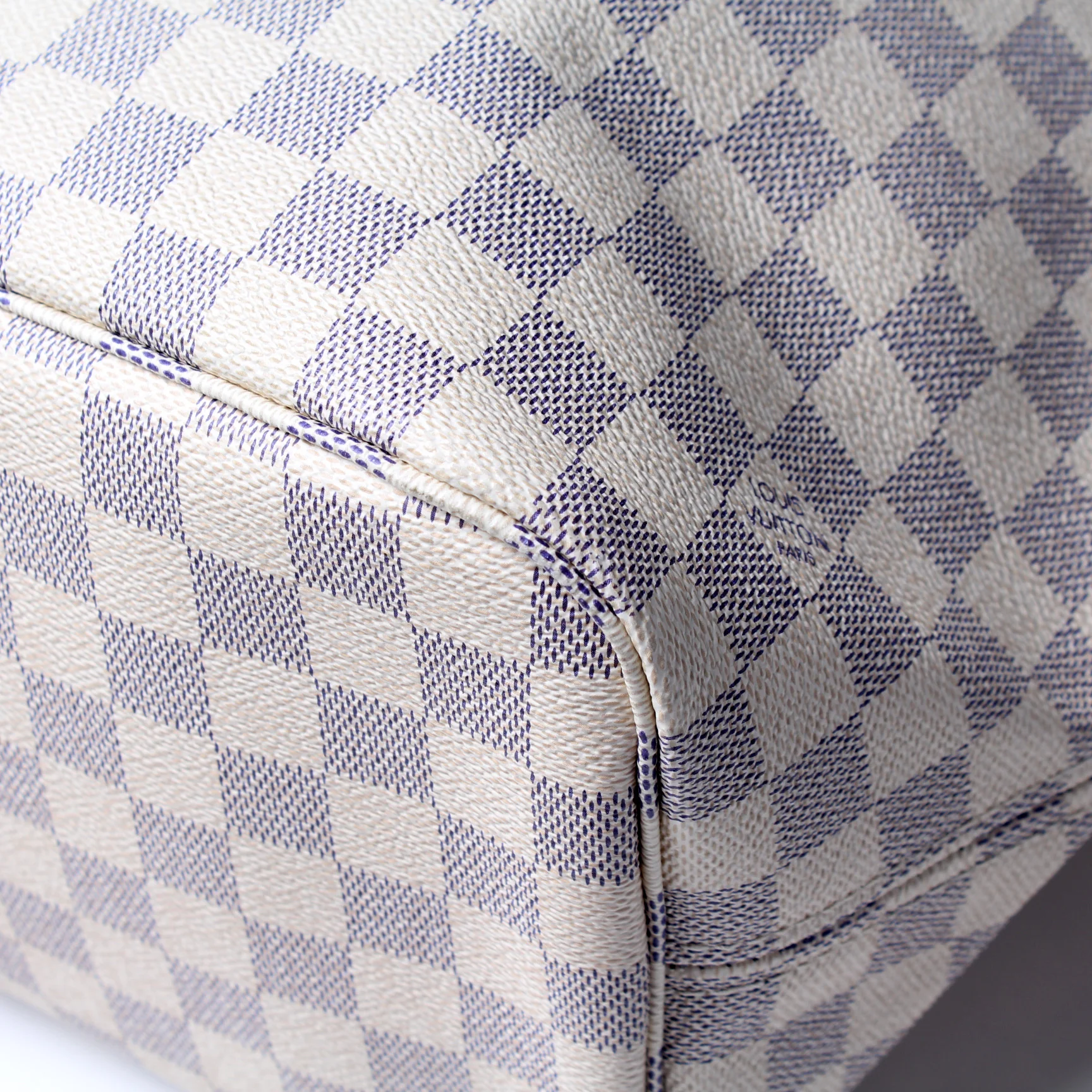 Neverfull MM W/Wallet Damier Azur - Image 6