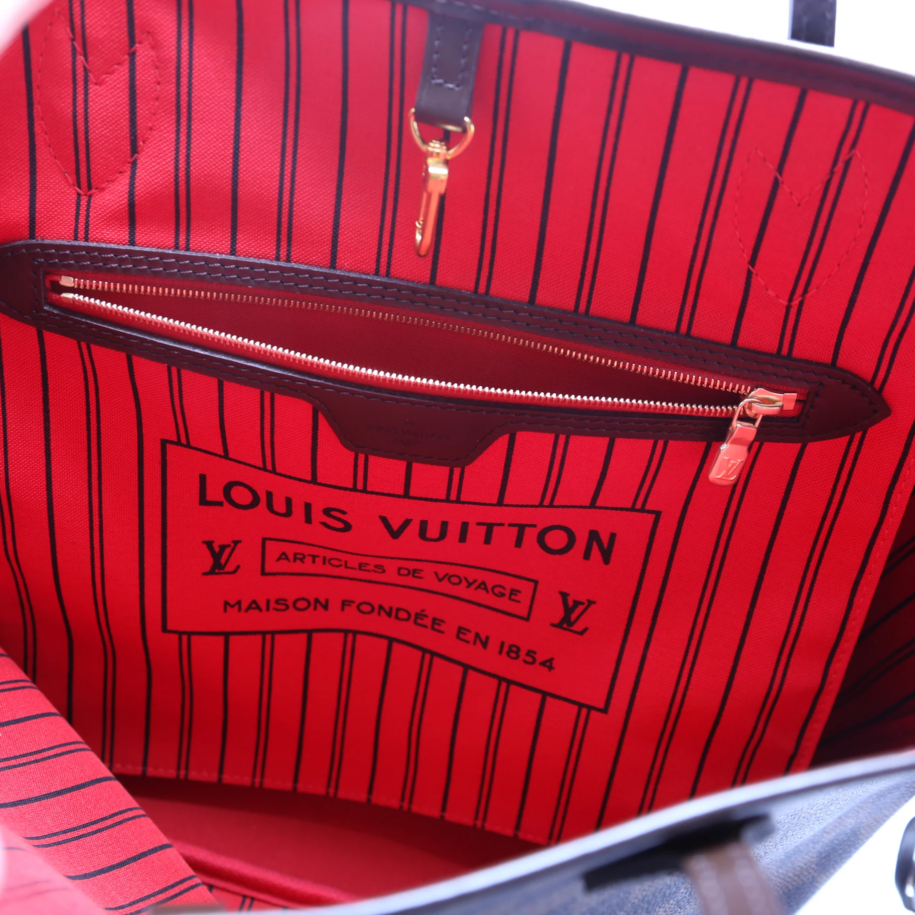 Neverfull MM W/Wallet Damier Ebene - Image 7