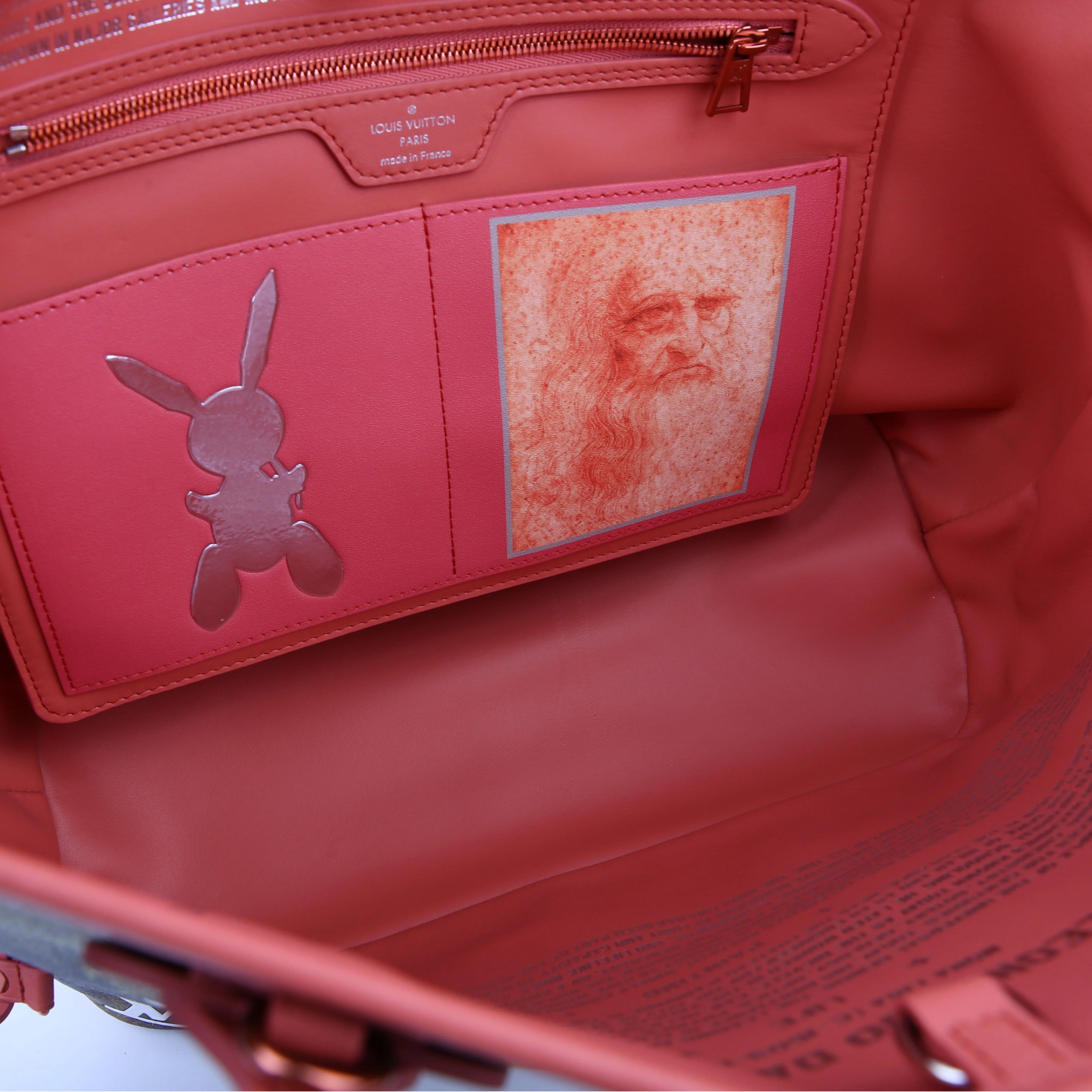 Neverfull MM With Wallet Masters Da Vinci Pink - Image 10