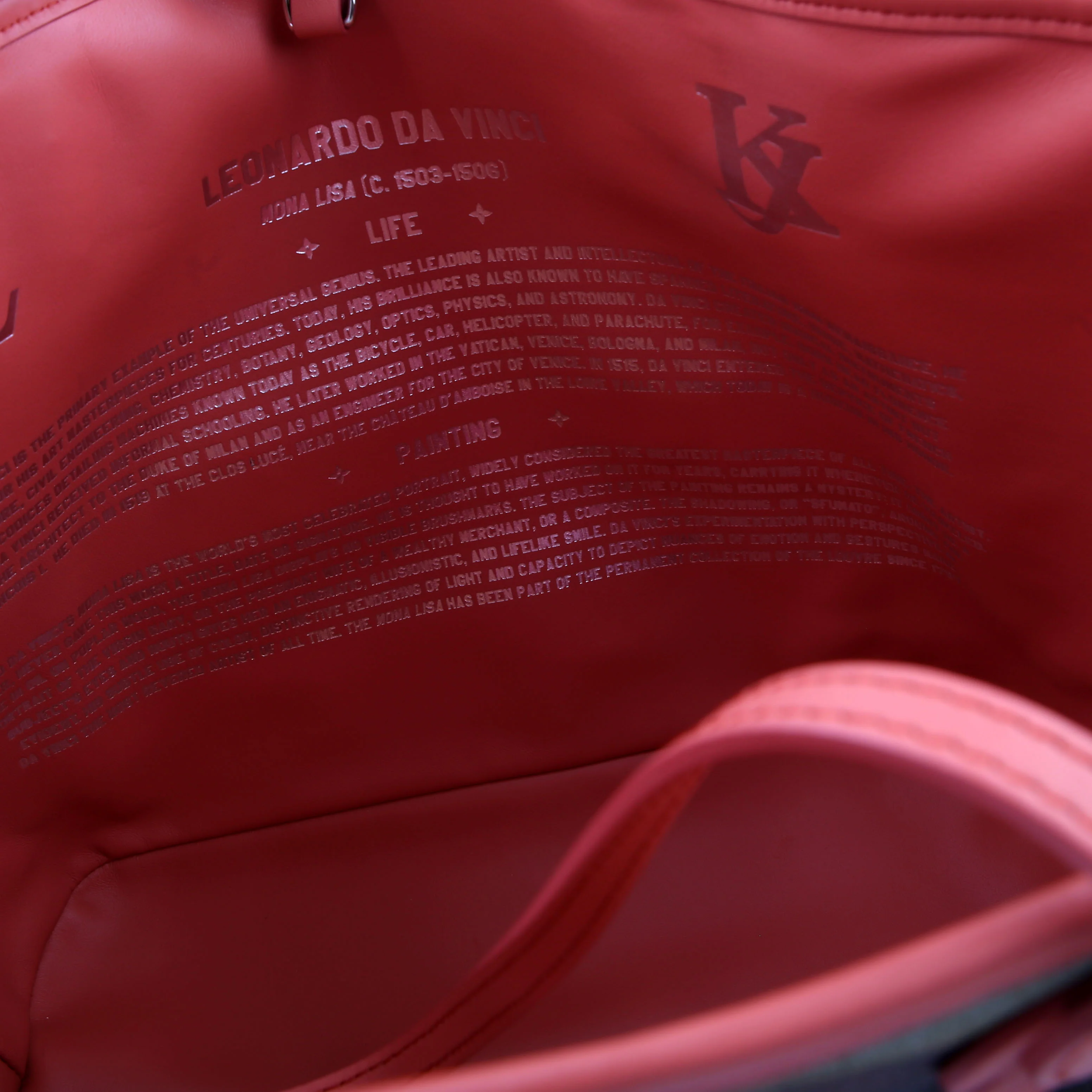 Neverfull MM With Wallet Masters Da Vinci Pink - Image 11