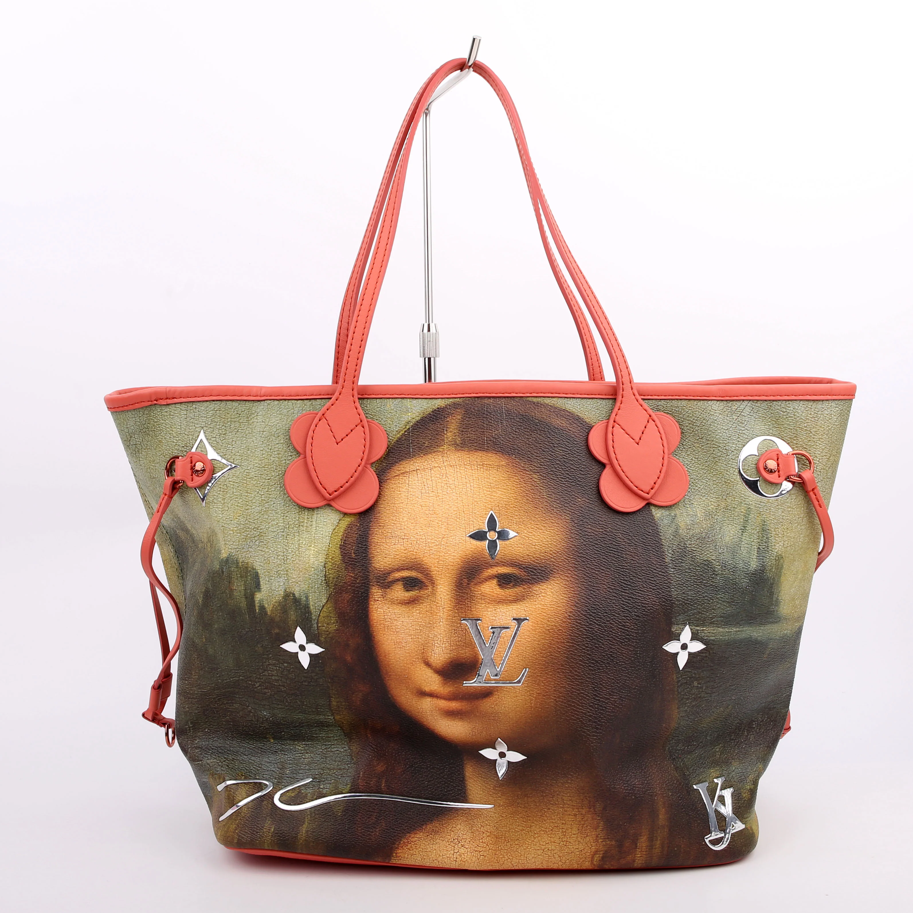 Neverfull MM With Wallet Masters Da Vinci Pink - Image 3