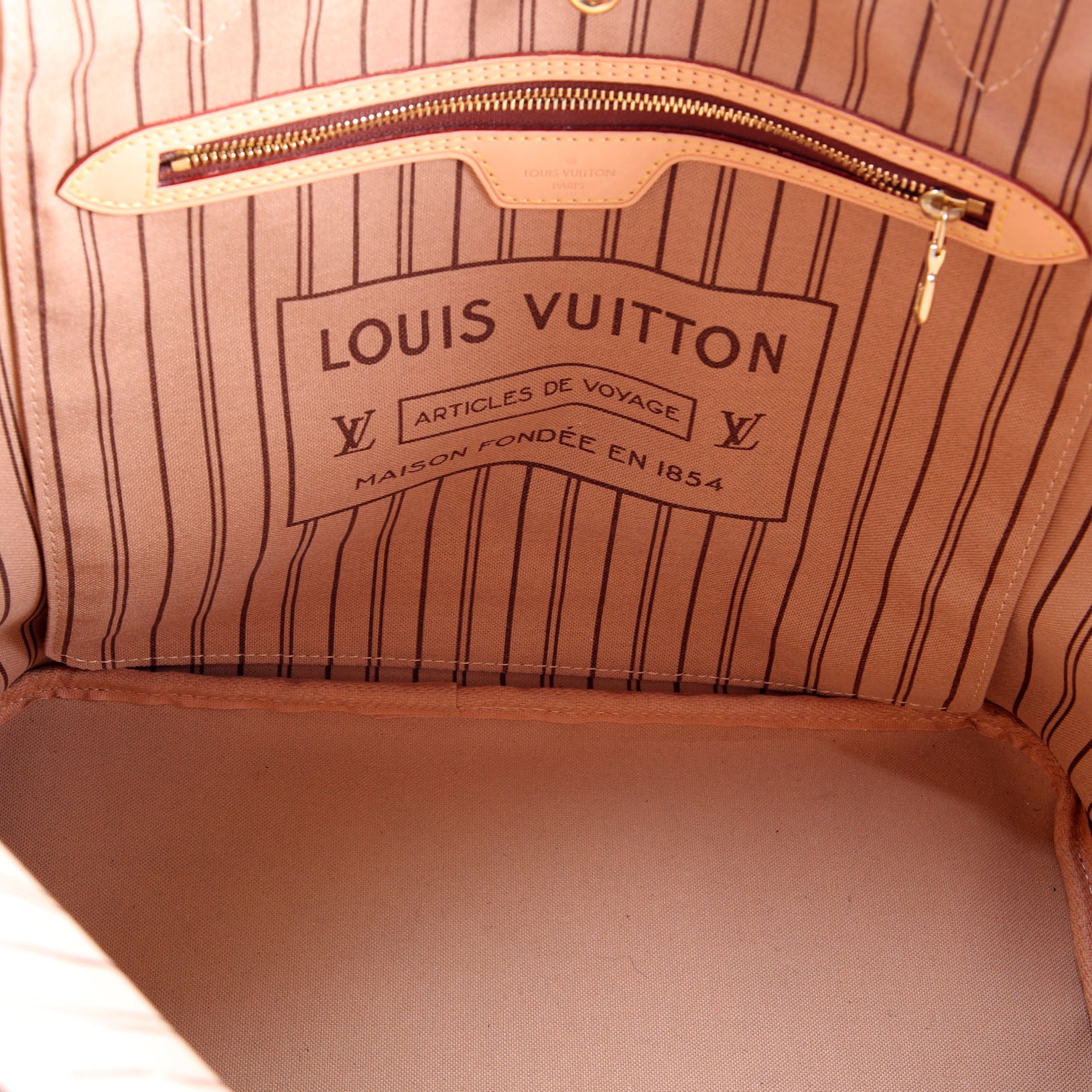 Neverfull MM With Wallet Monogram Brown/Beige - Image 7