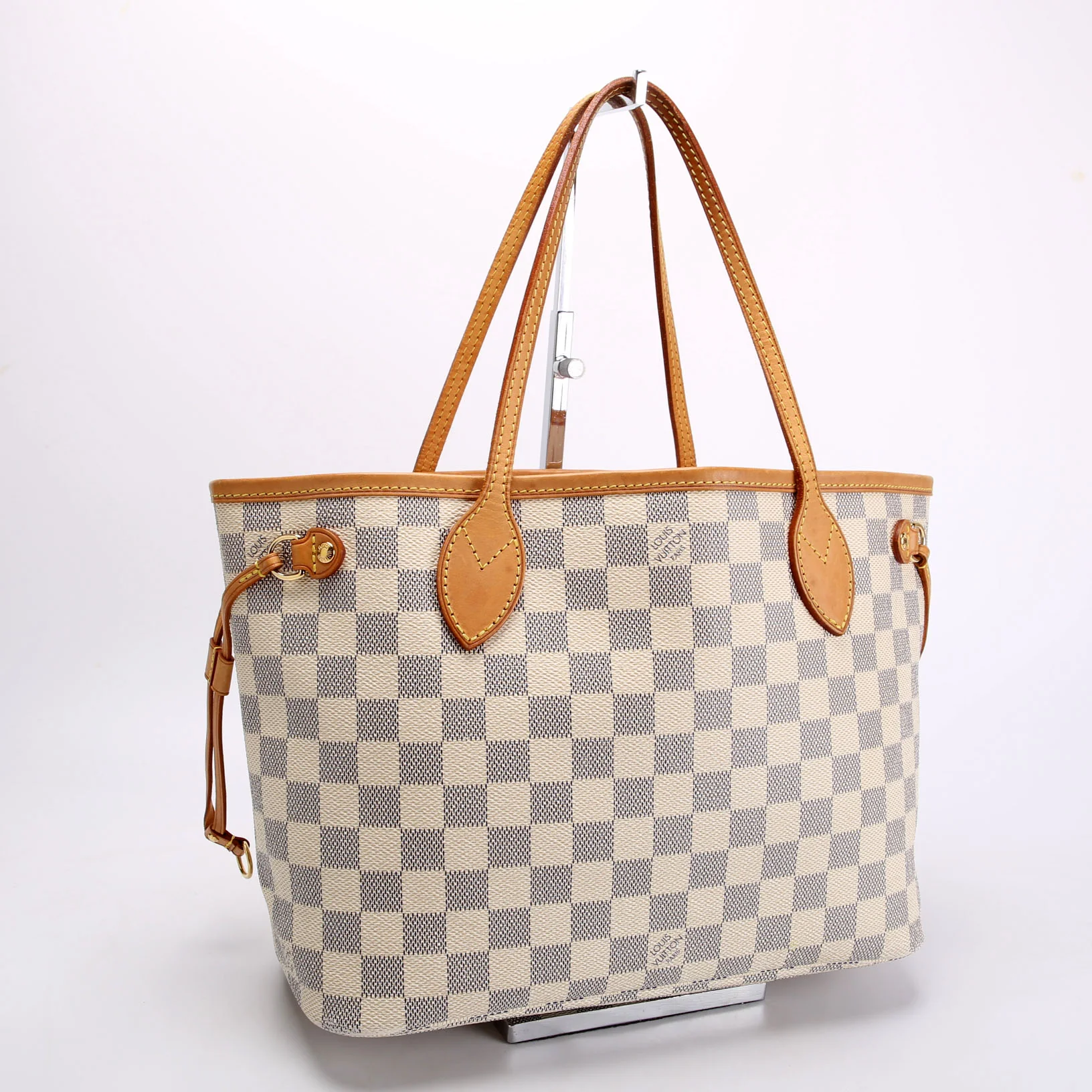 Neverfull PM Damier Azur Beige - Image 2