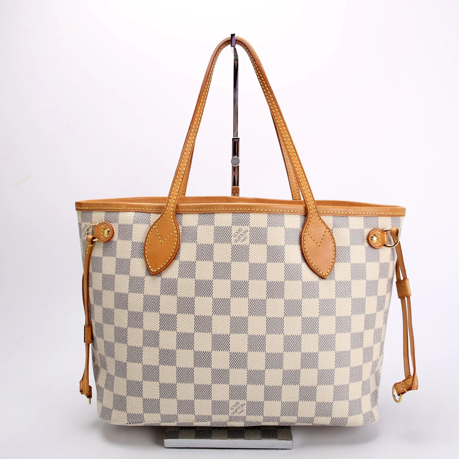 Neverfull PM Damier Azur Beige - Image 3