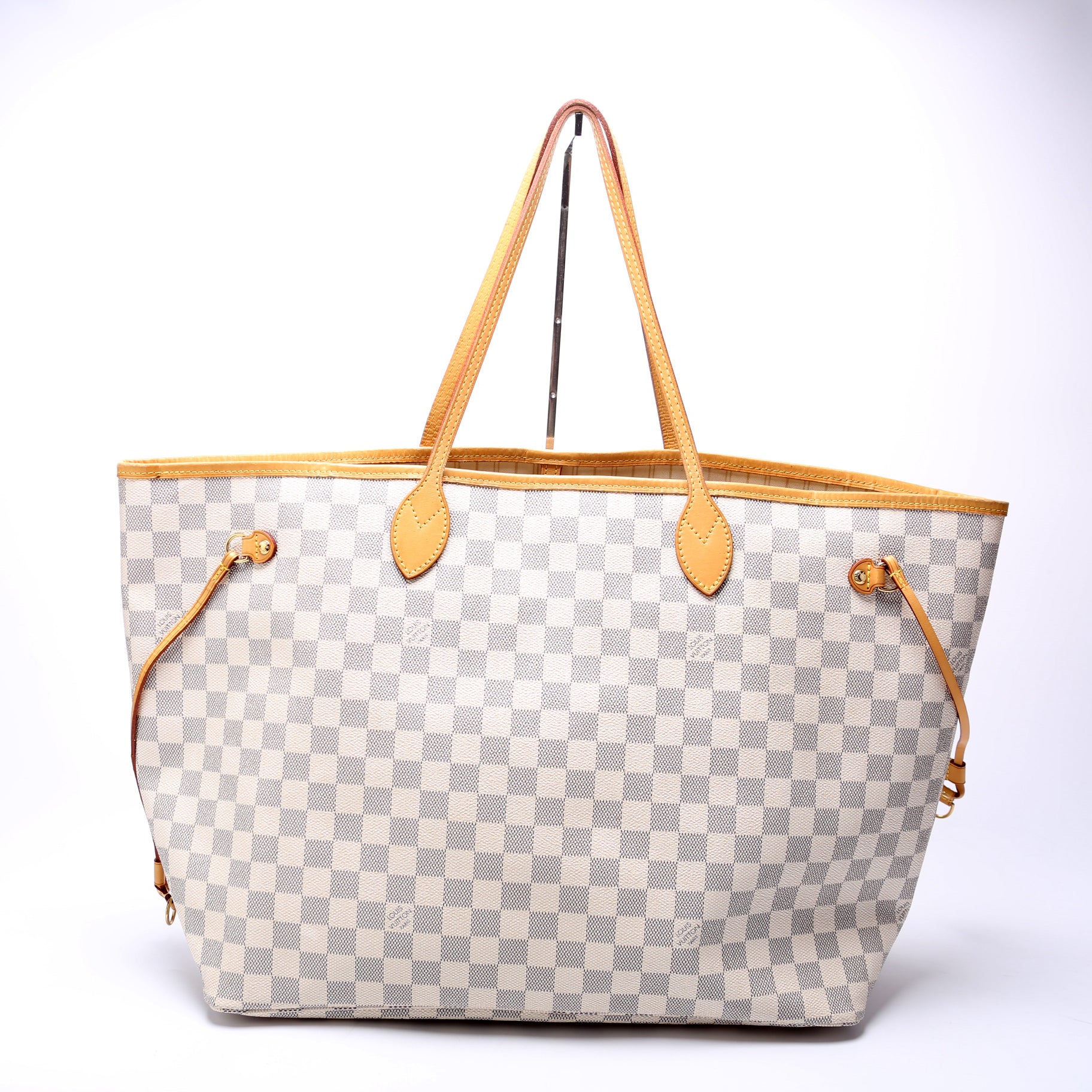 Neverfull W/Wallet GM Damier Azur - Image 3