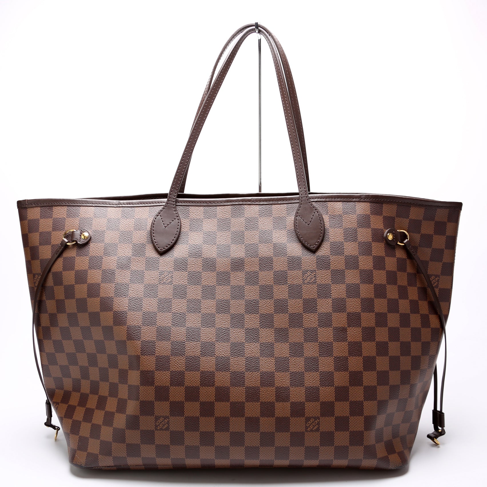 Neverfull w/Wallet GM Damier Ebene - Image 3