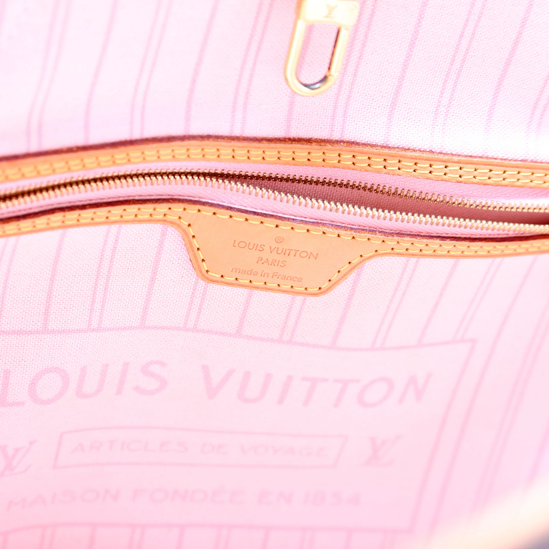 Neverfull w/Wallet MM Damier Azur - Image 8