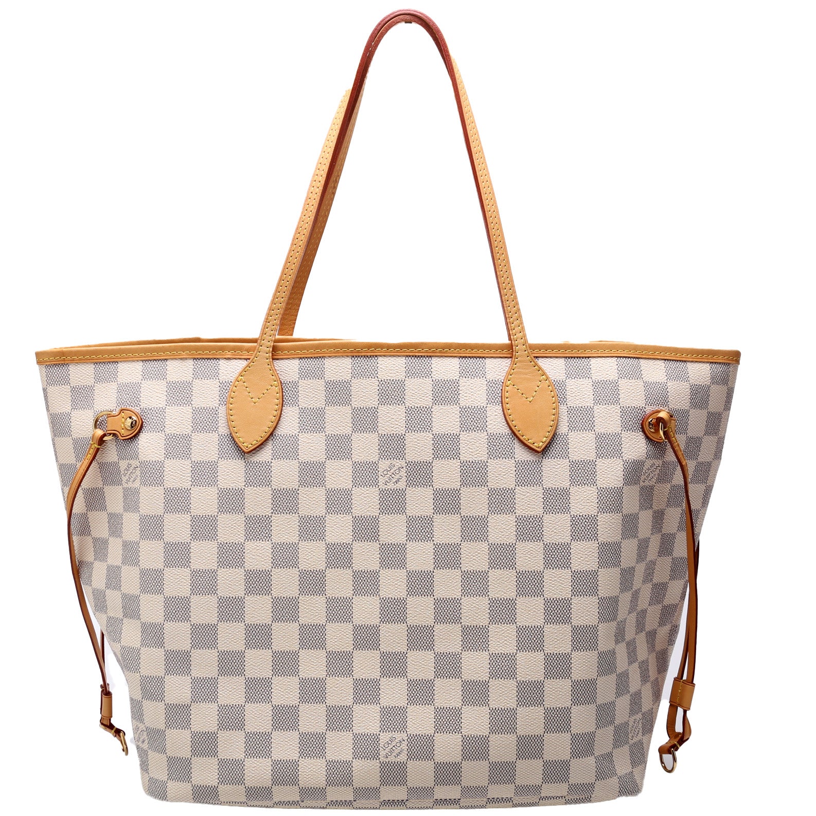 Neverfull W/Wallet MM Damier Azur - Image 2