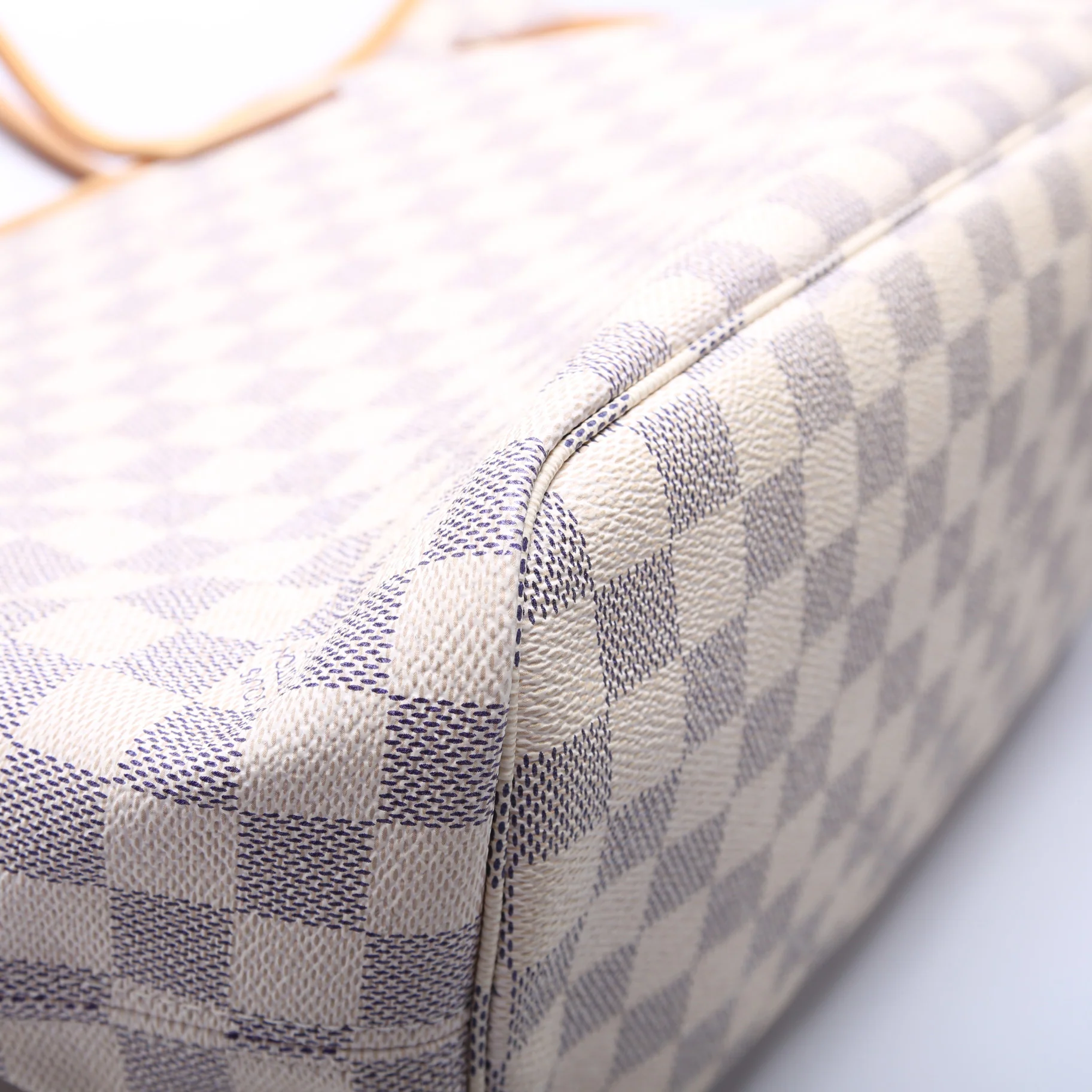 Neverfull W/Wallet MM Damier Azur - Image 6