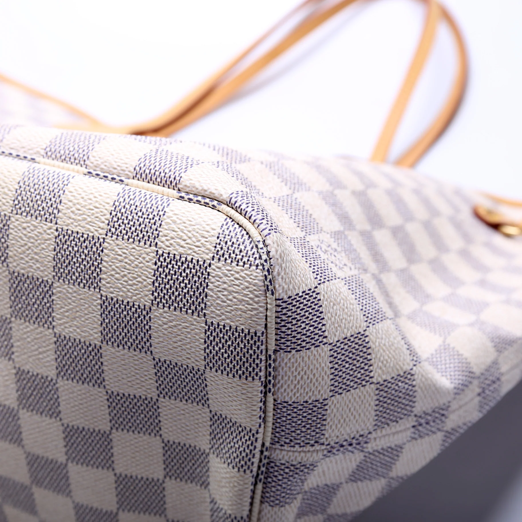 Neverfull W/Wallet MM Damier Azur - Image 8