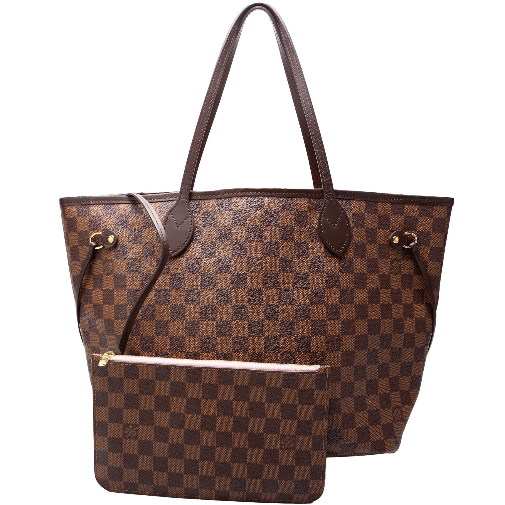Neverfull W/Wallet MM Damier Ebene