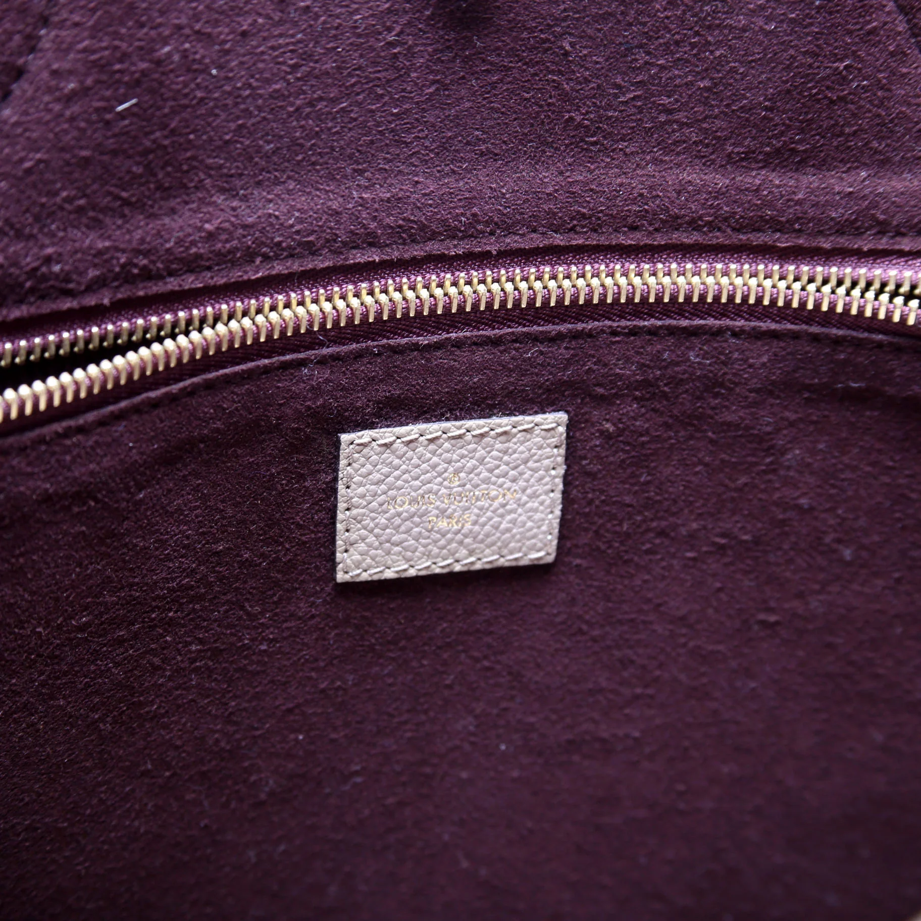 Neverfull W/Wallet MM Empreinte Taupe - Image 9