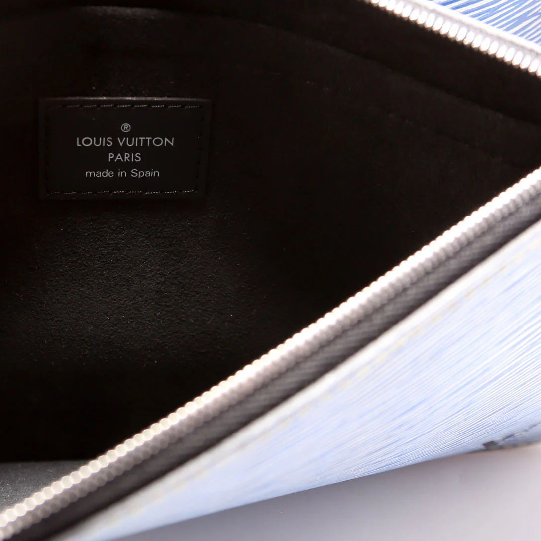 Neverfull W/Wallet MM Epi Blue - Image 8