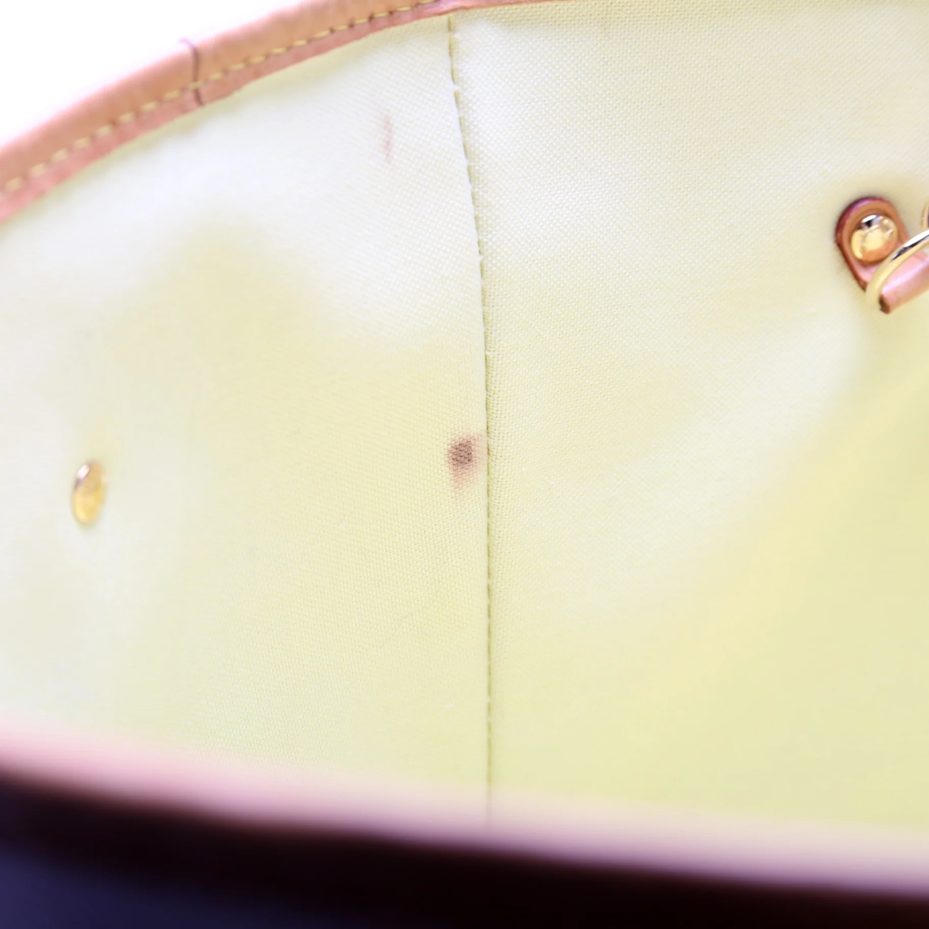 Neverfull W/Wallet MM Giant Damier Peach - Image 11