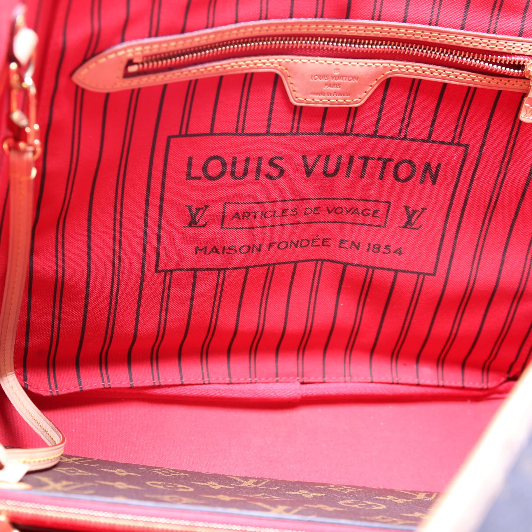 Neverfull w/Wallet MM Monogram - Image 7