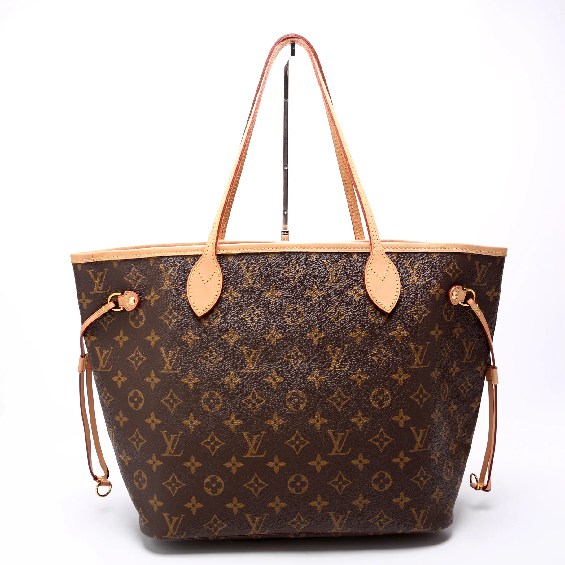 Neverfull W/Wallet MM Monogram Pink - Image 3