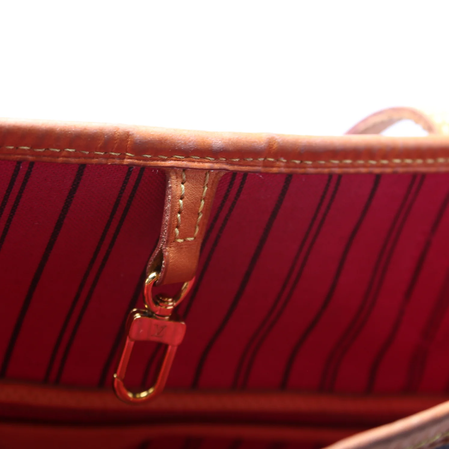 Neverfull W/Wallet MM Monogram Pink - Image 13