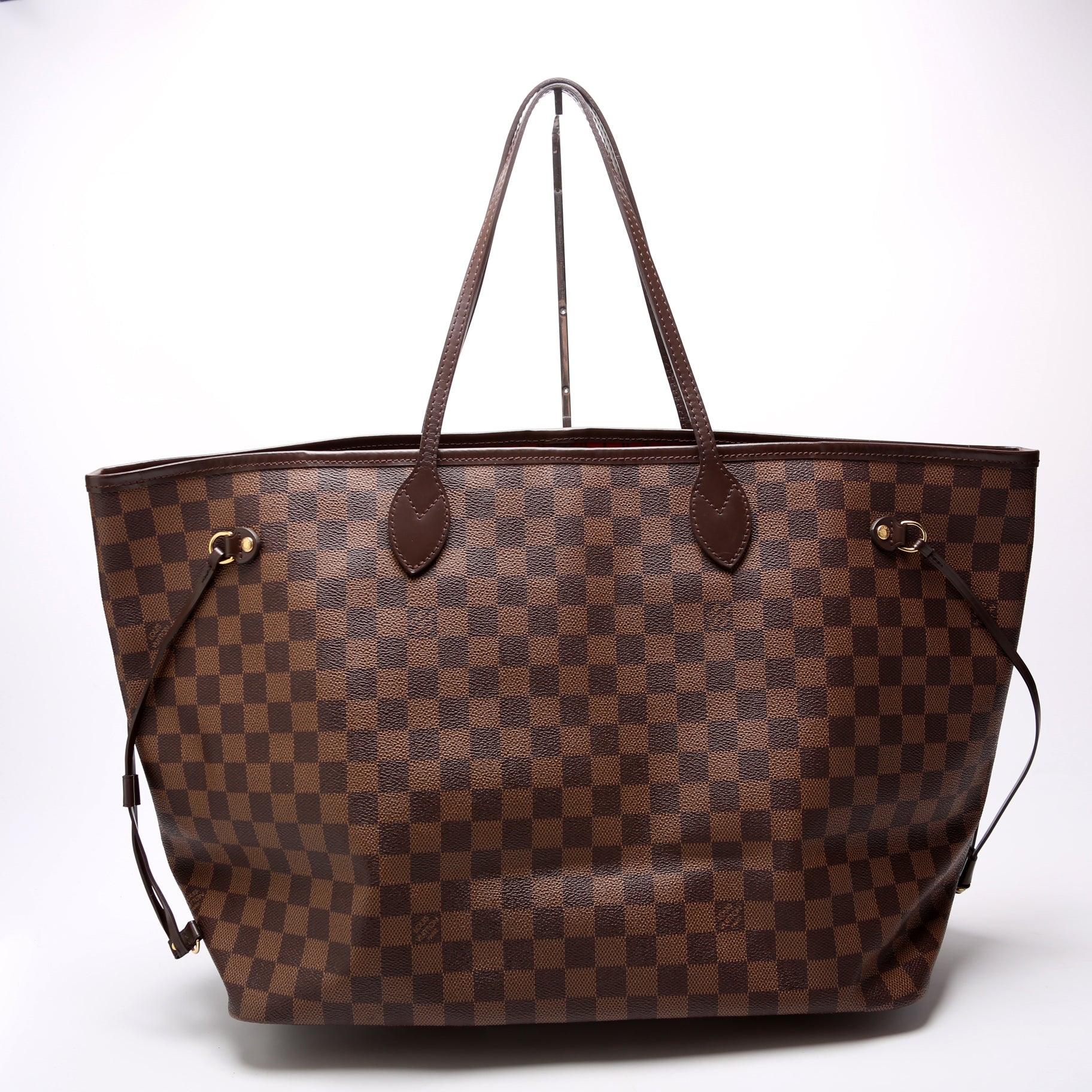 Neverfull with Wallet GM Damier Ebene - Image 3