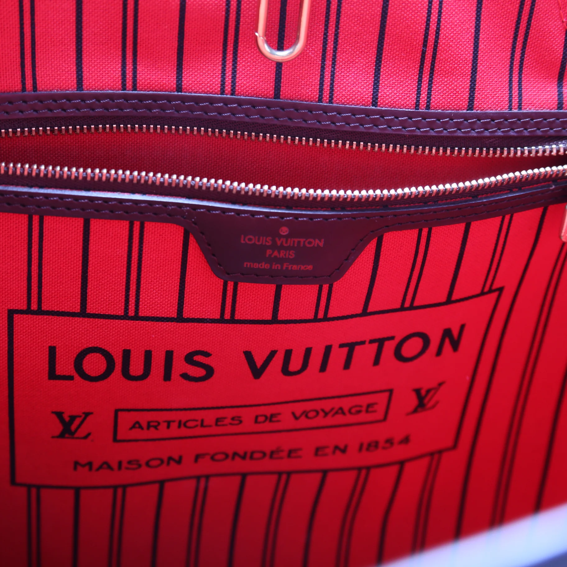 Neverfull With Wallet GM Damier Ebene - Image 8