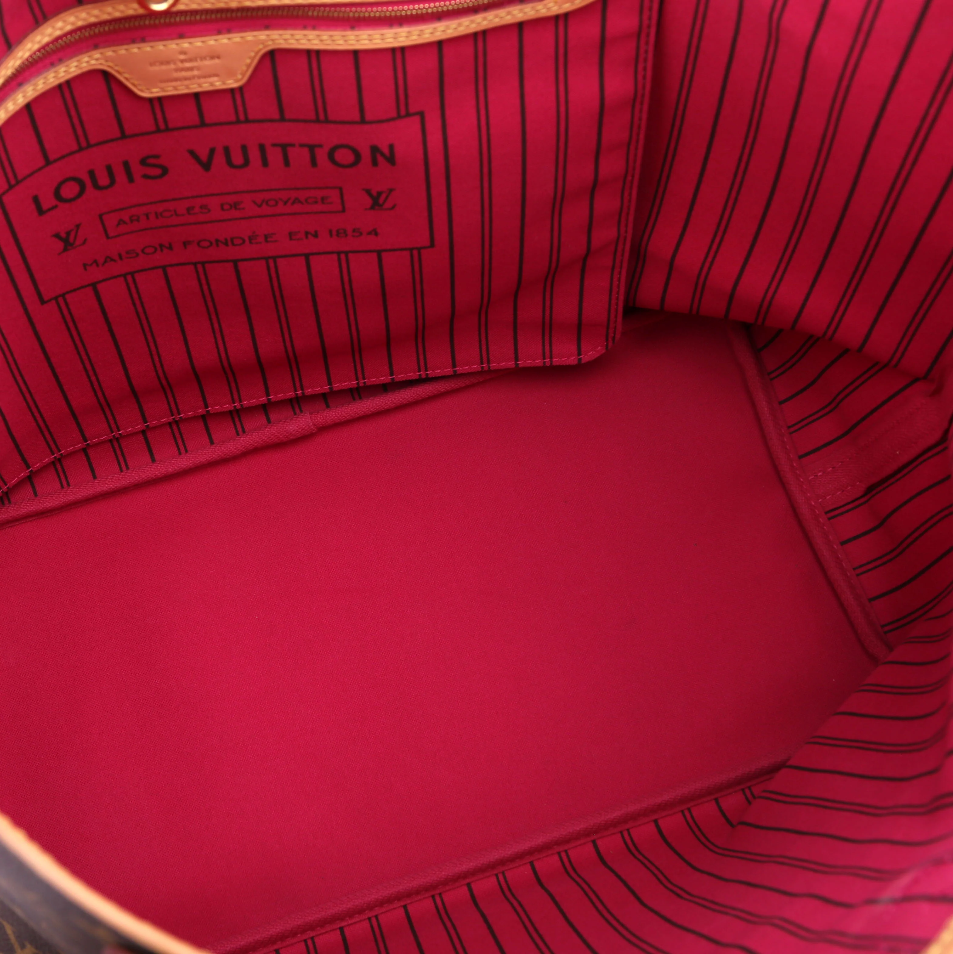 Neverfull With Wallet GM Monogram Pink - Image 9