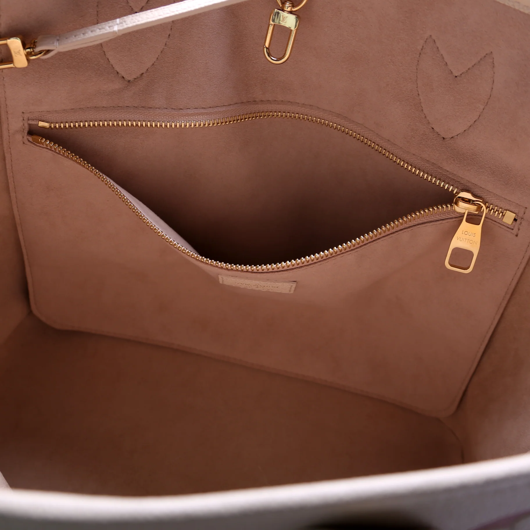 Neverfull with Wallet MM Bicolor Empreinte - Image 6