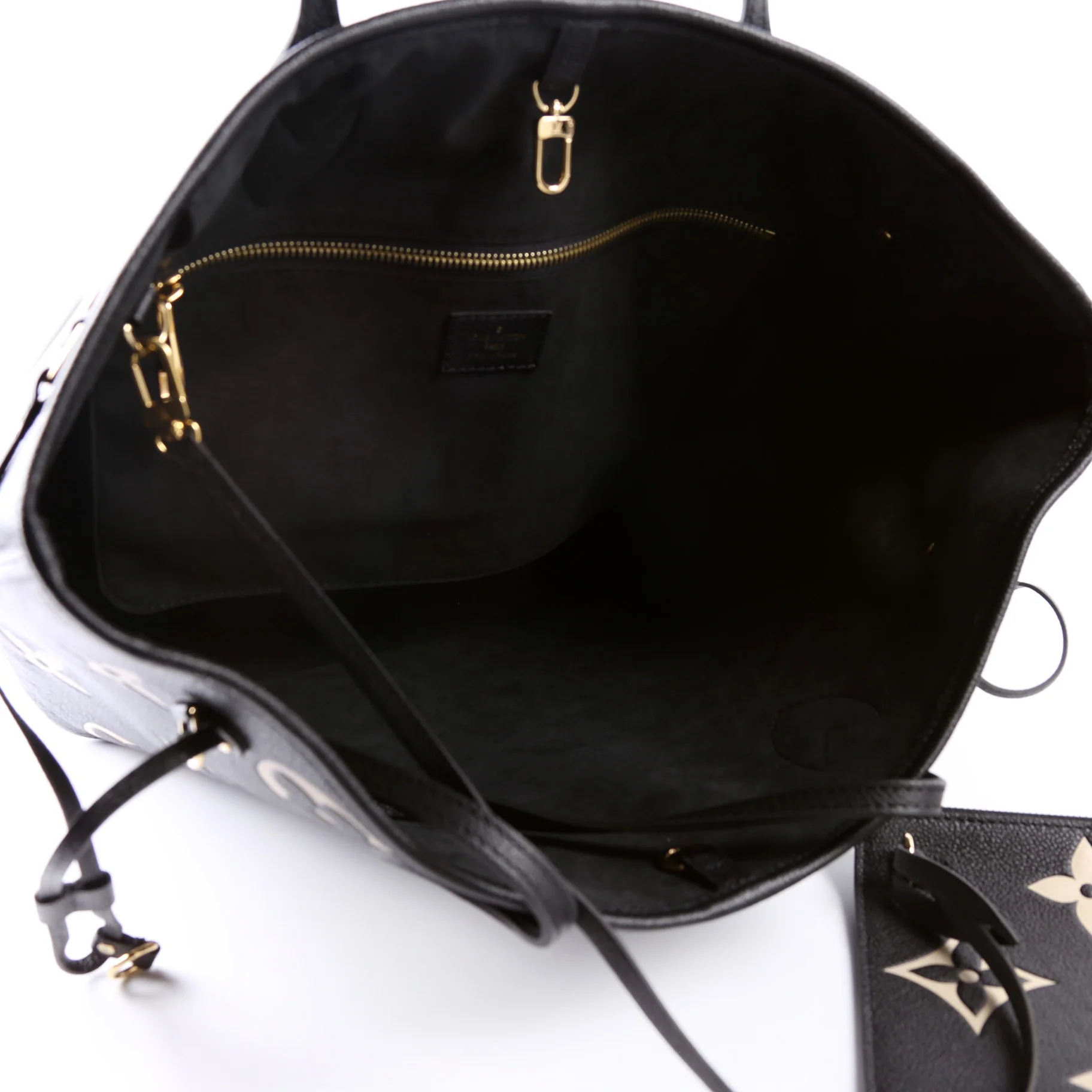 Neverfull with Wallet MM Bicolor Empreinte Black - Image 10