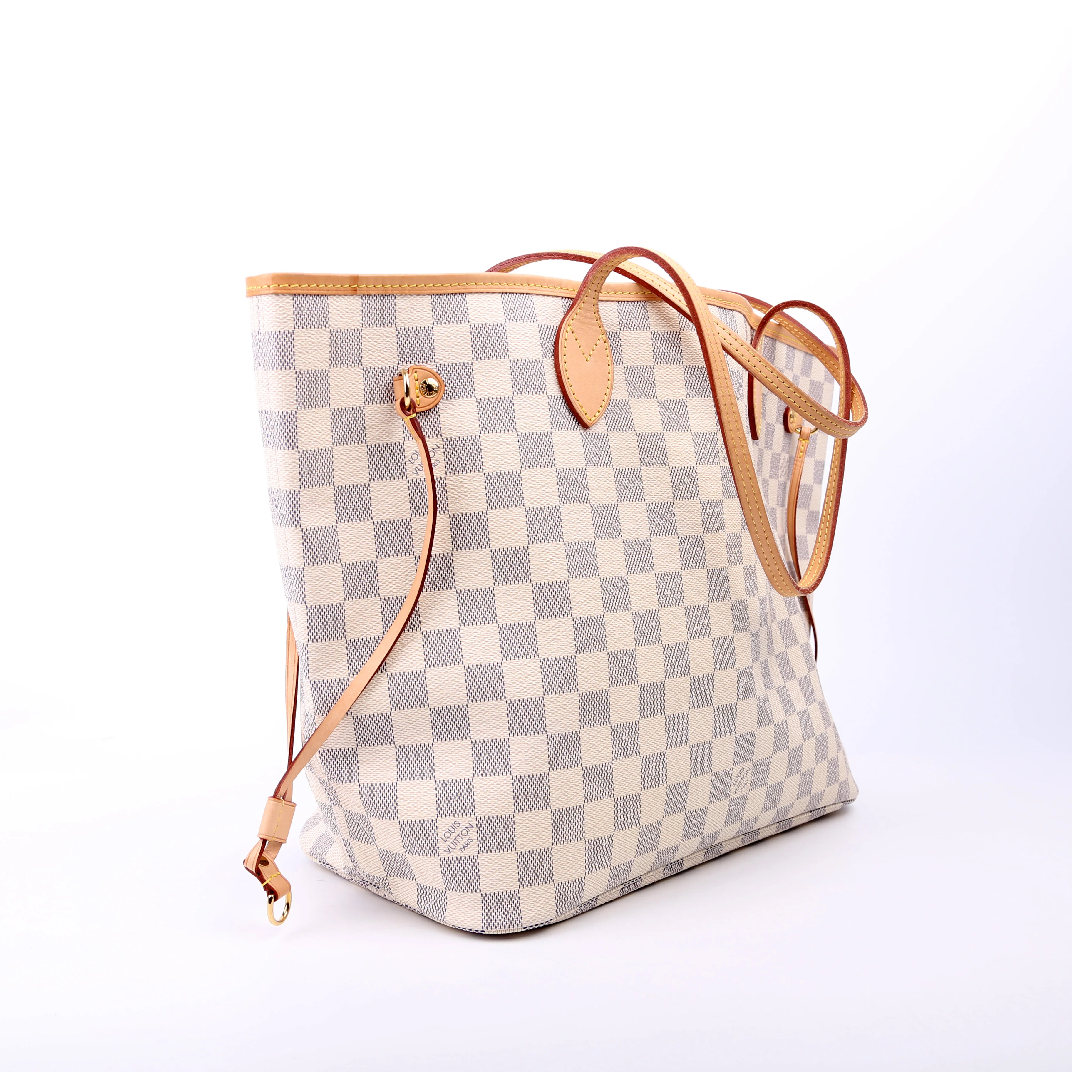 Neverfull with Wallet MM Damier Azur - Image 2