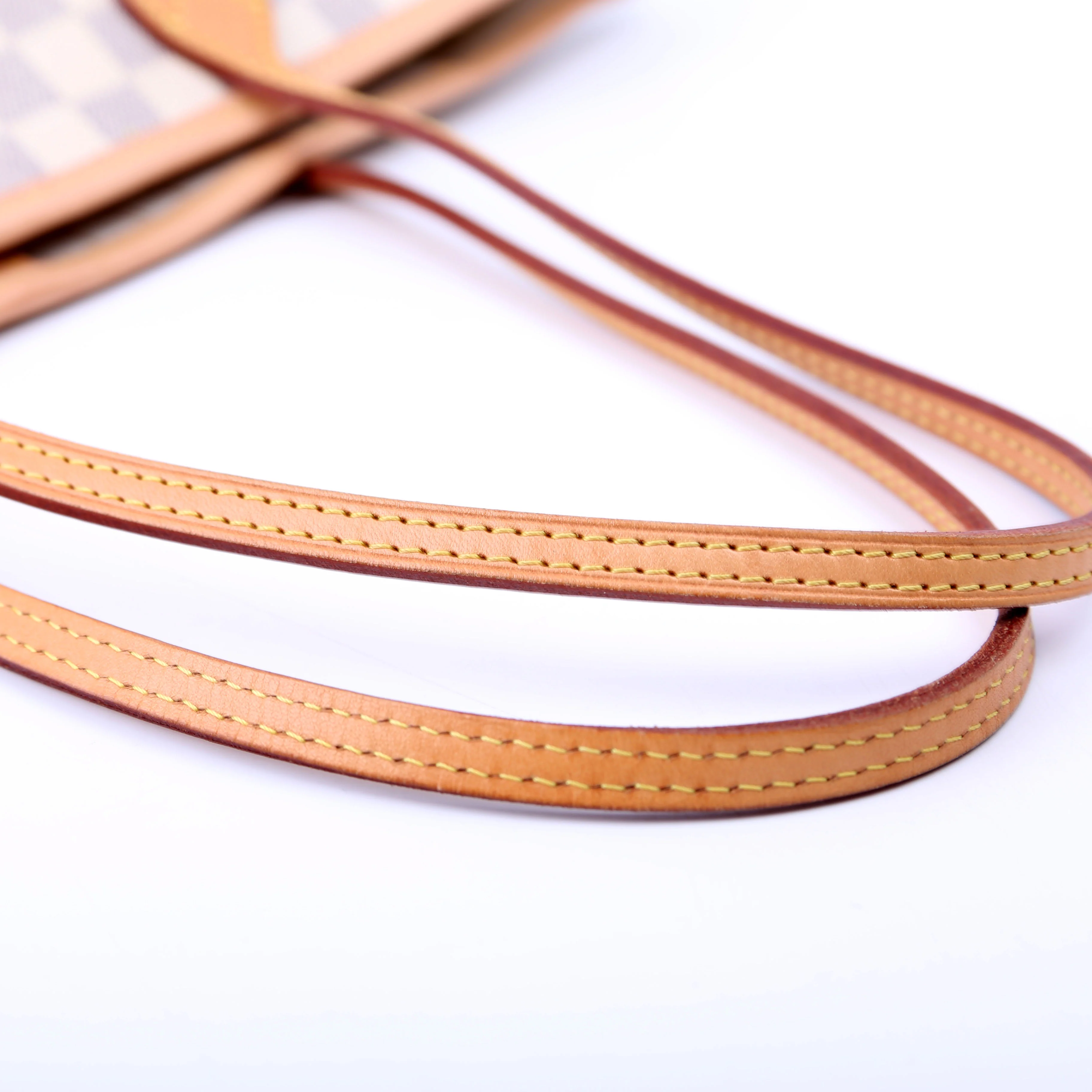 Neverfull with Wallet MM Damier Azur - Image 11