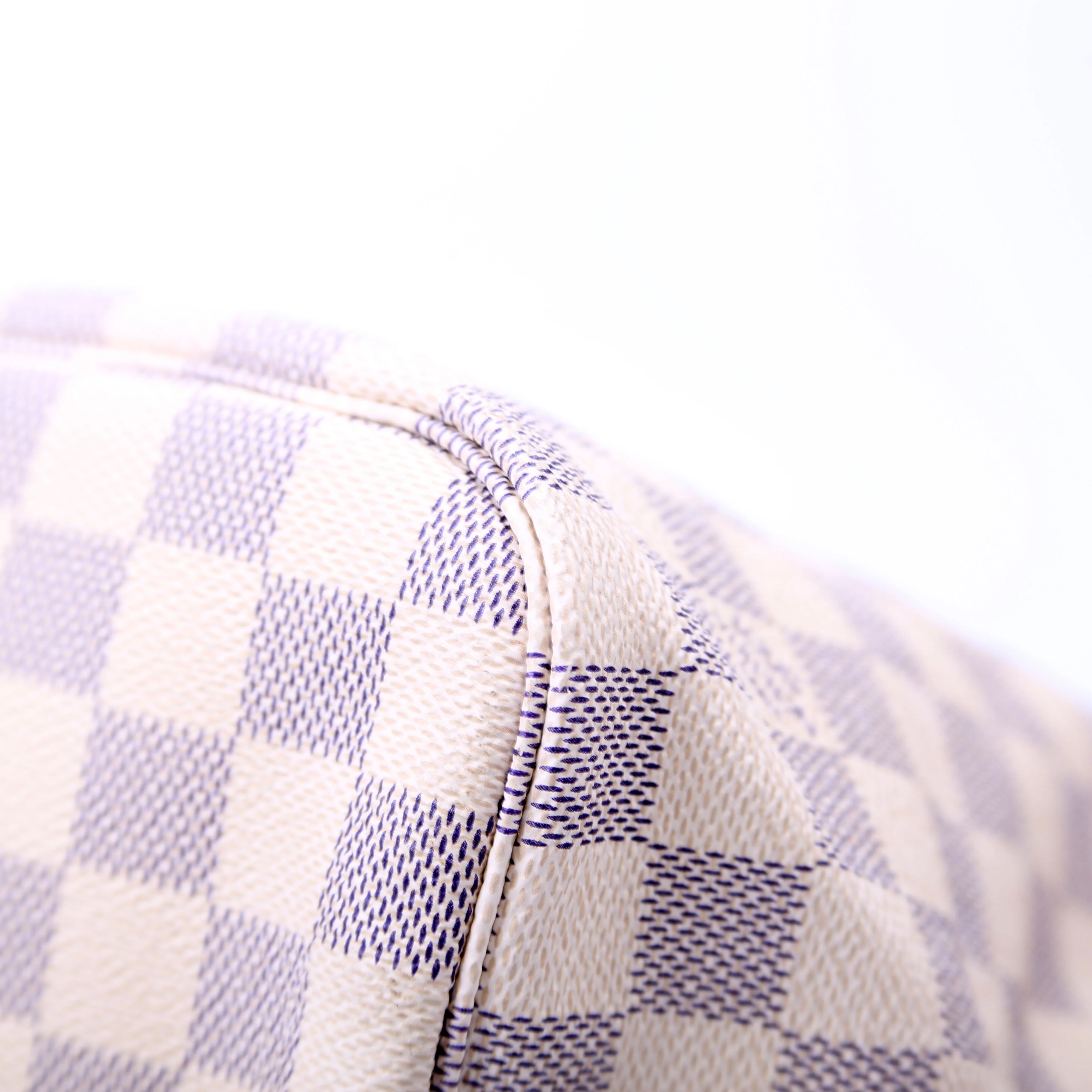 Neverfull with Wallet MM Damier Azur - Image 8