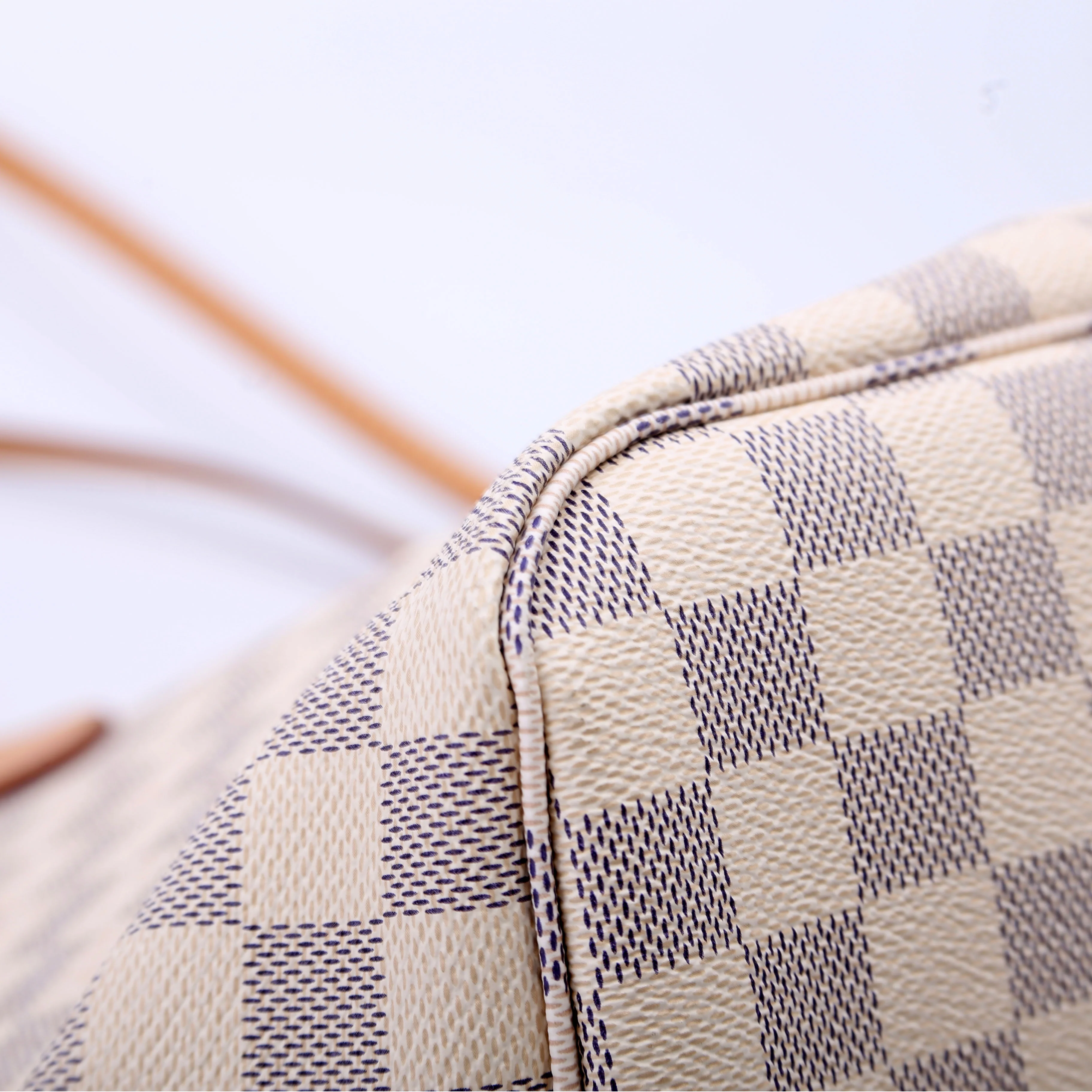 Neverfull with Wallet MM Damier Azur - Image 5