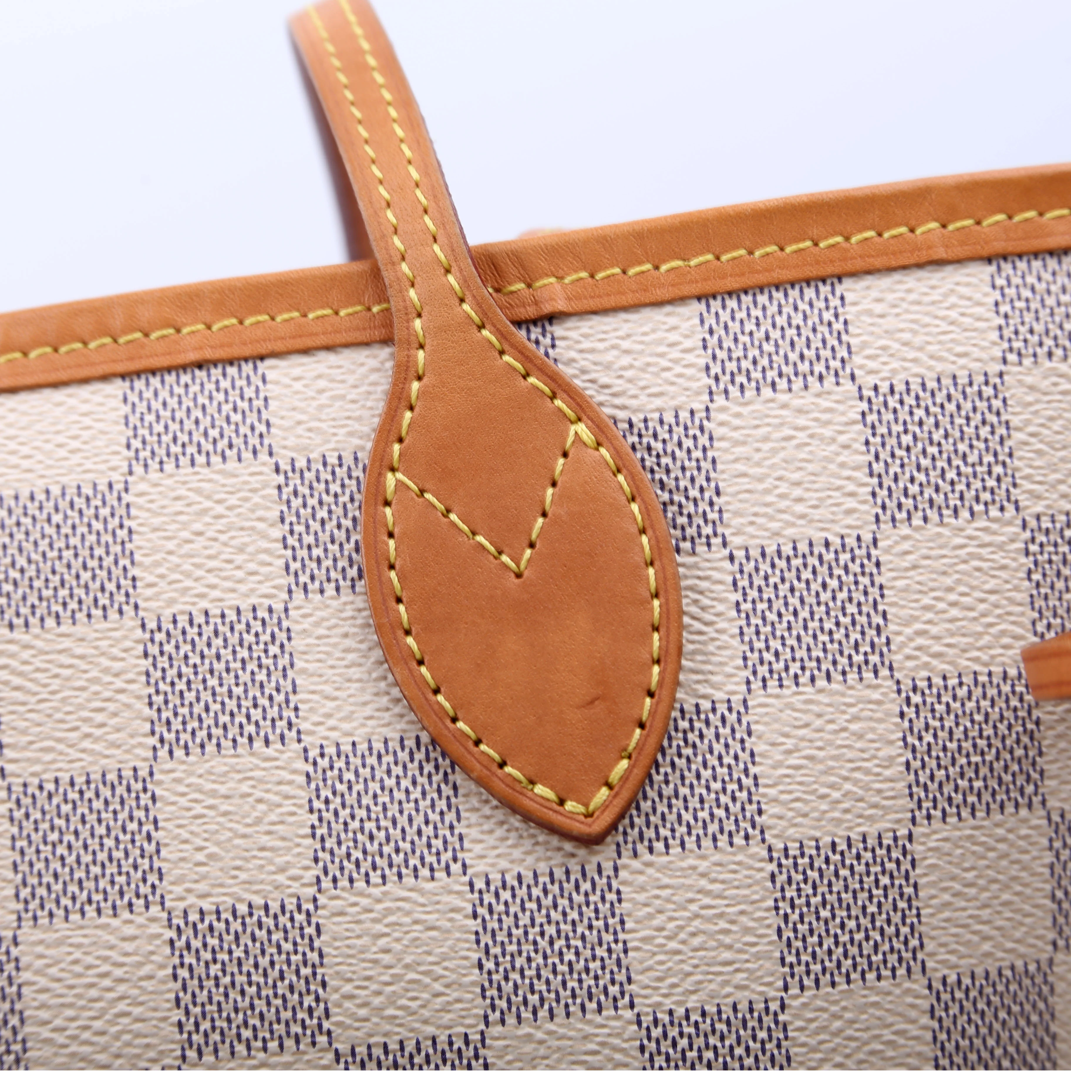 Neverfull with Wallet MM Damier Azur - Image 9