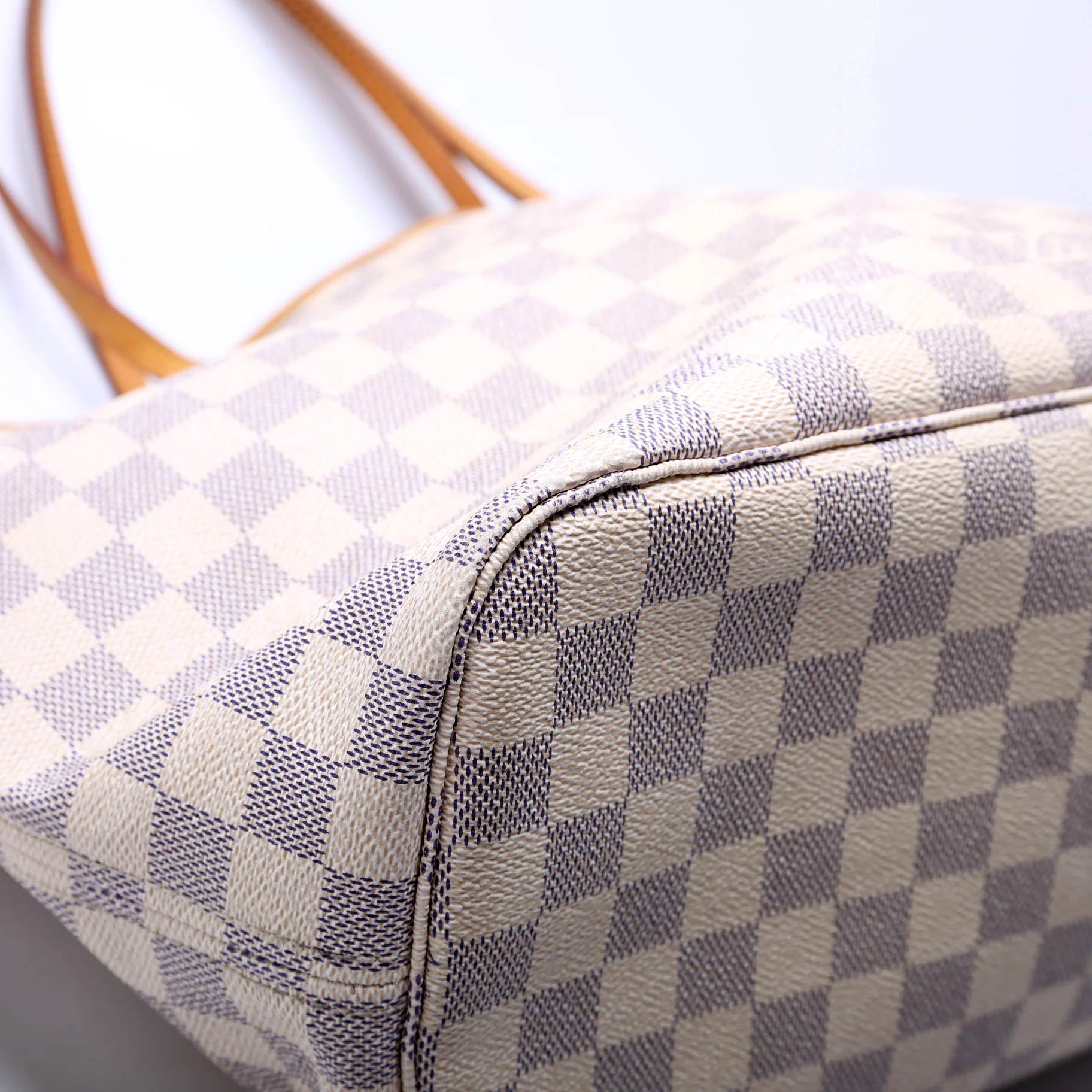 Neverfull With Wallet MM Damier Azur - Image 5