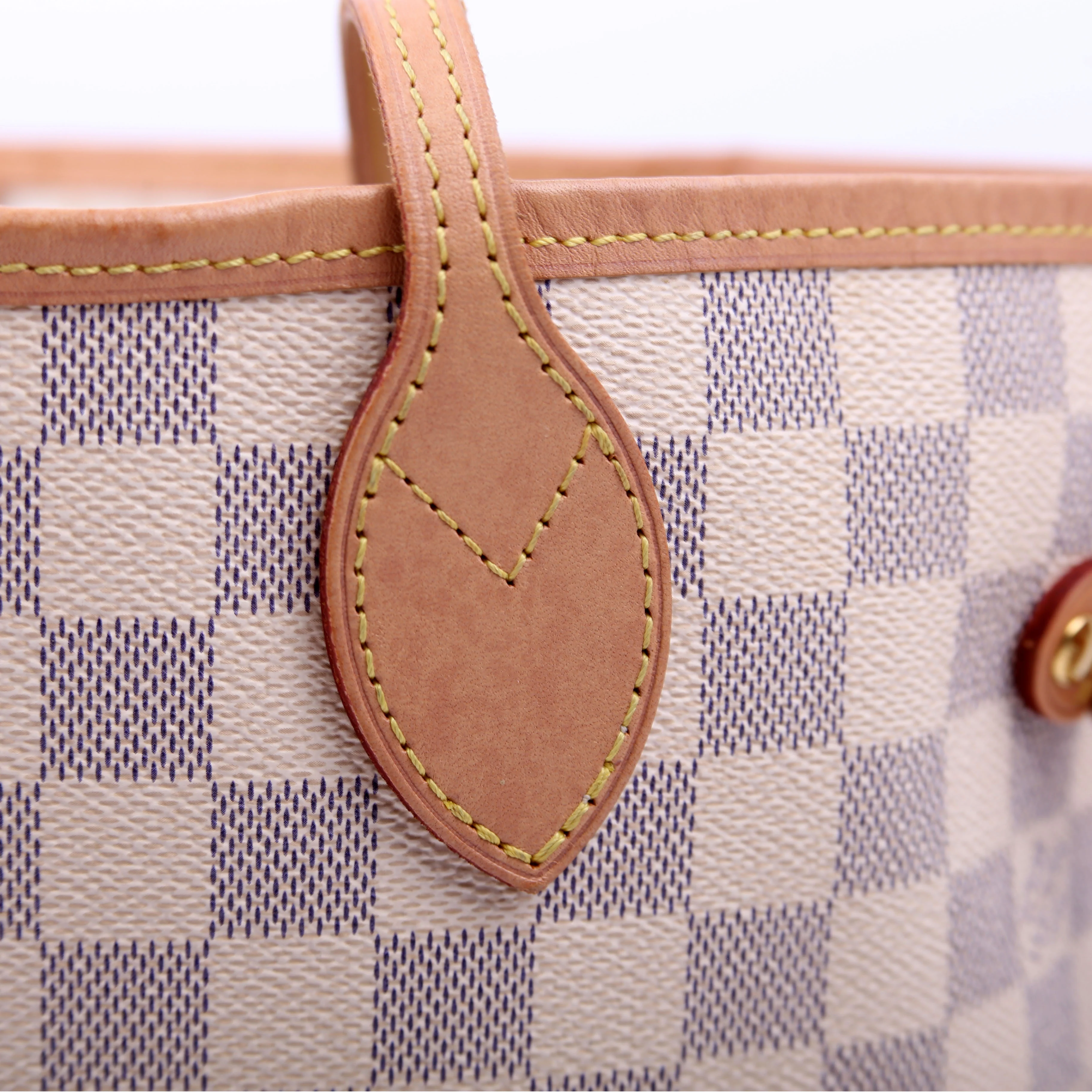 Neverfull With Wallet MM Damier Azur - Image 11