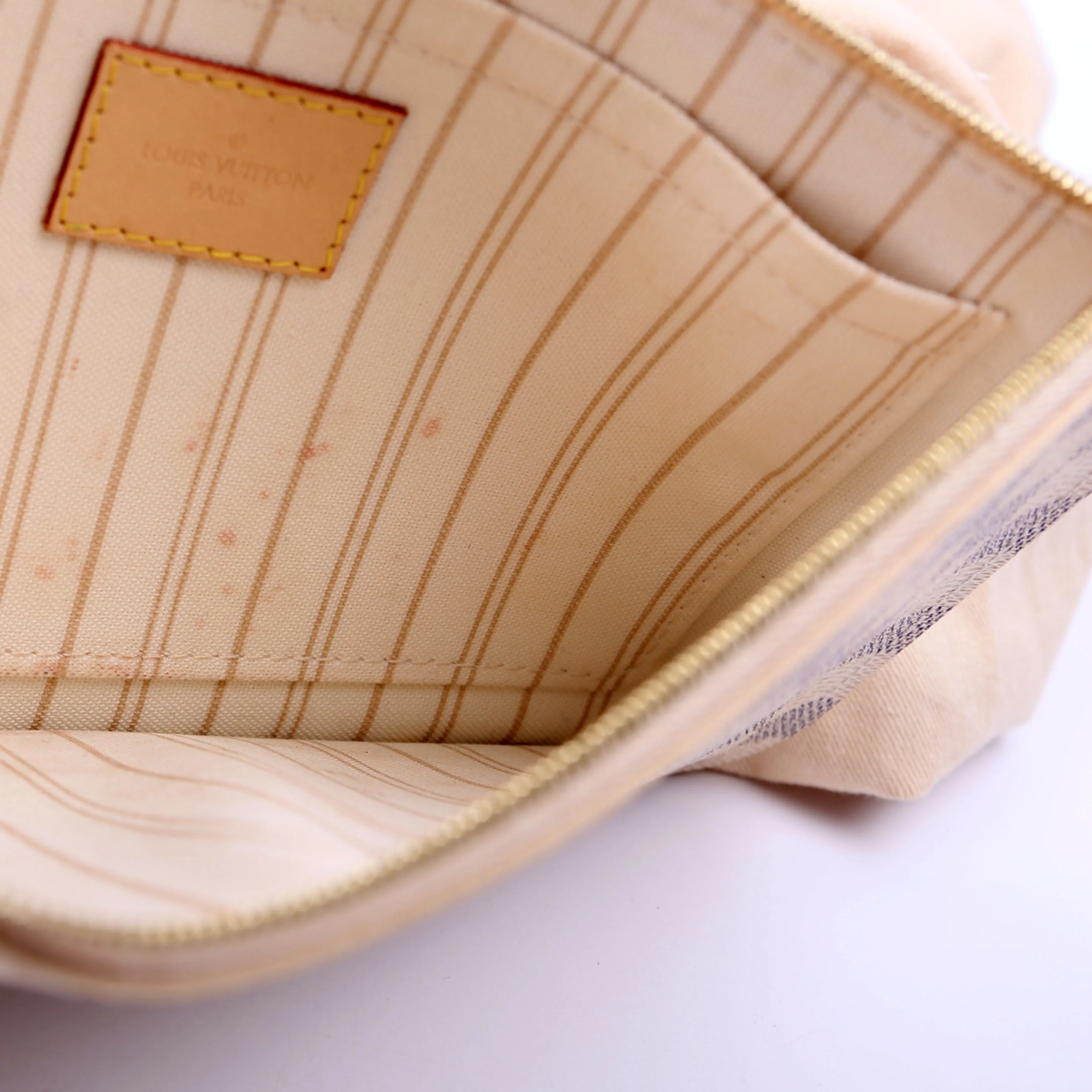 Neverfull With Wallet MM Damier Azur - Image 12