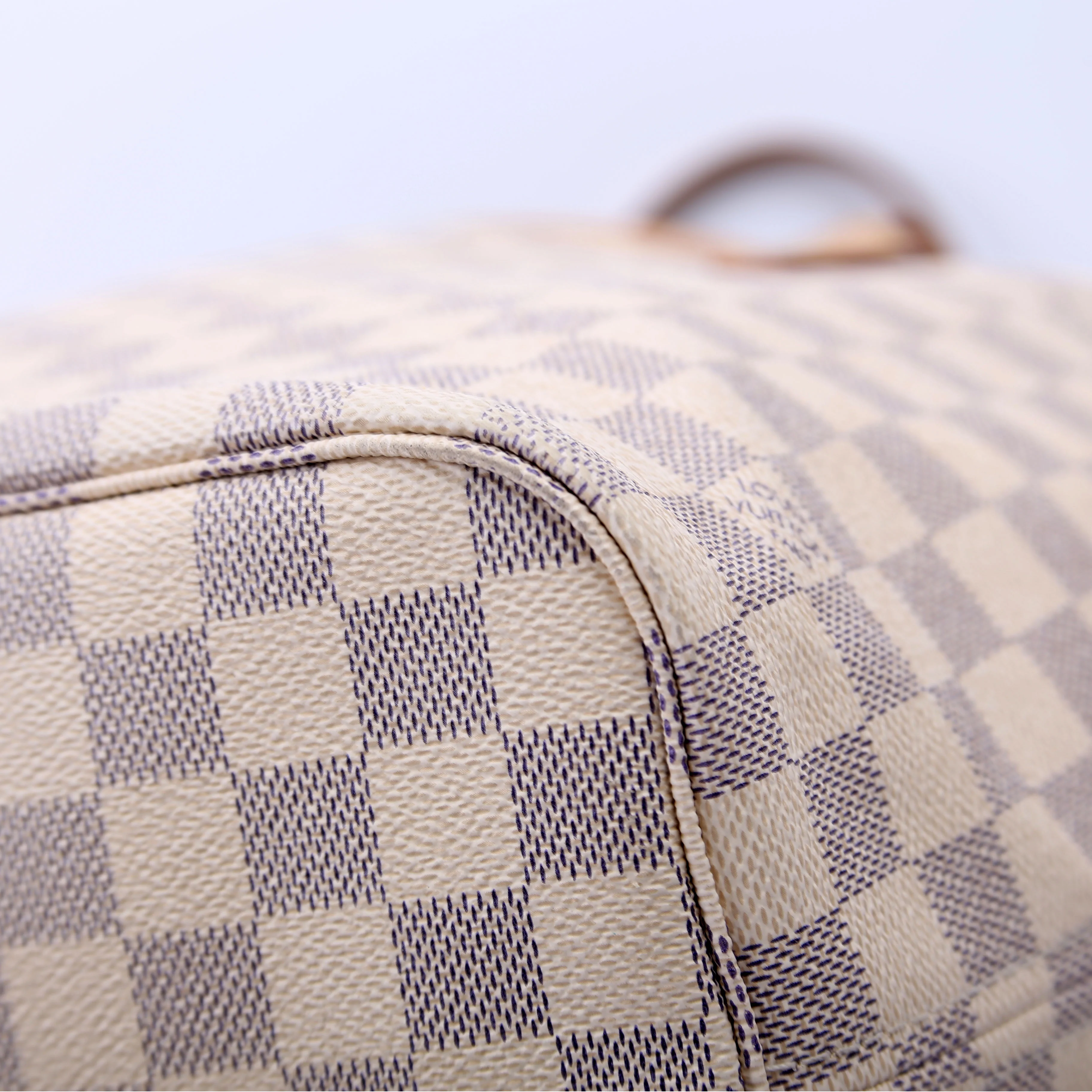Neverfull With Wallet MM Damier Azur - Image 6