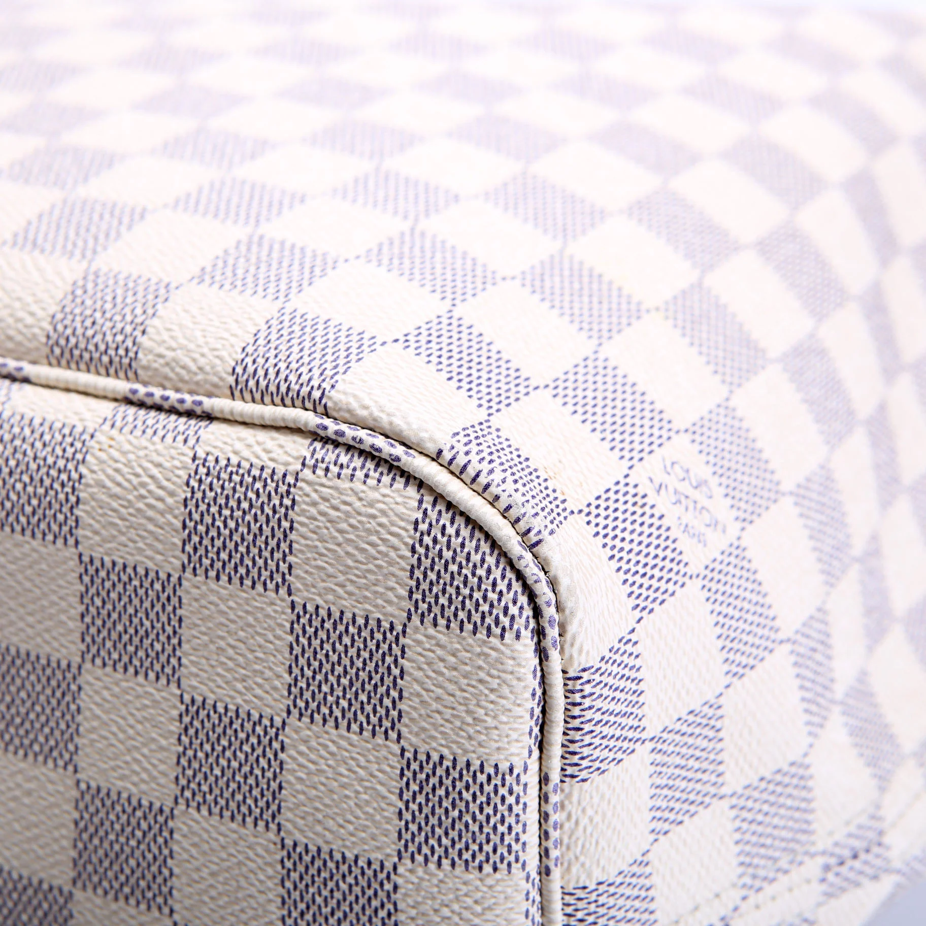 Neverfull With wallet mm Damier Azur Blue/Pink - Image 7
